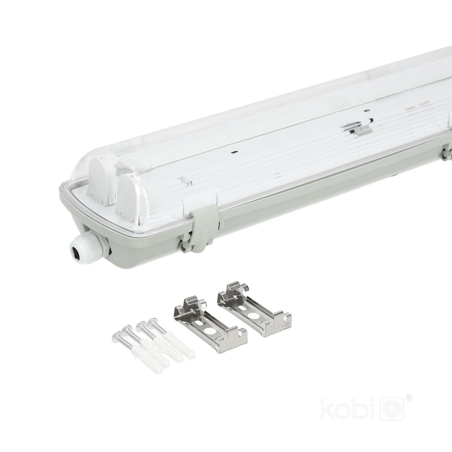 Oprawa do tub LED Hermic 2xT8 120cm IP65 - 3
