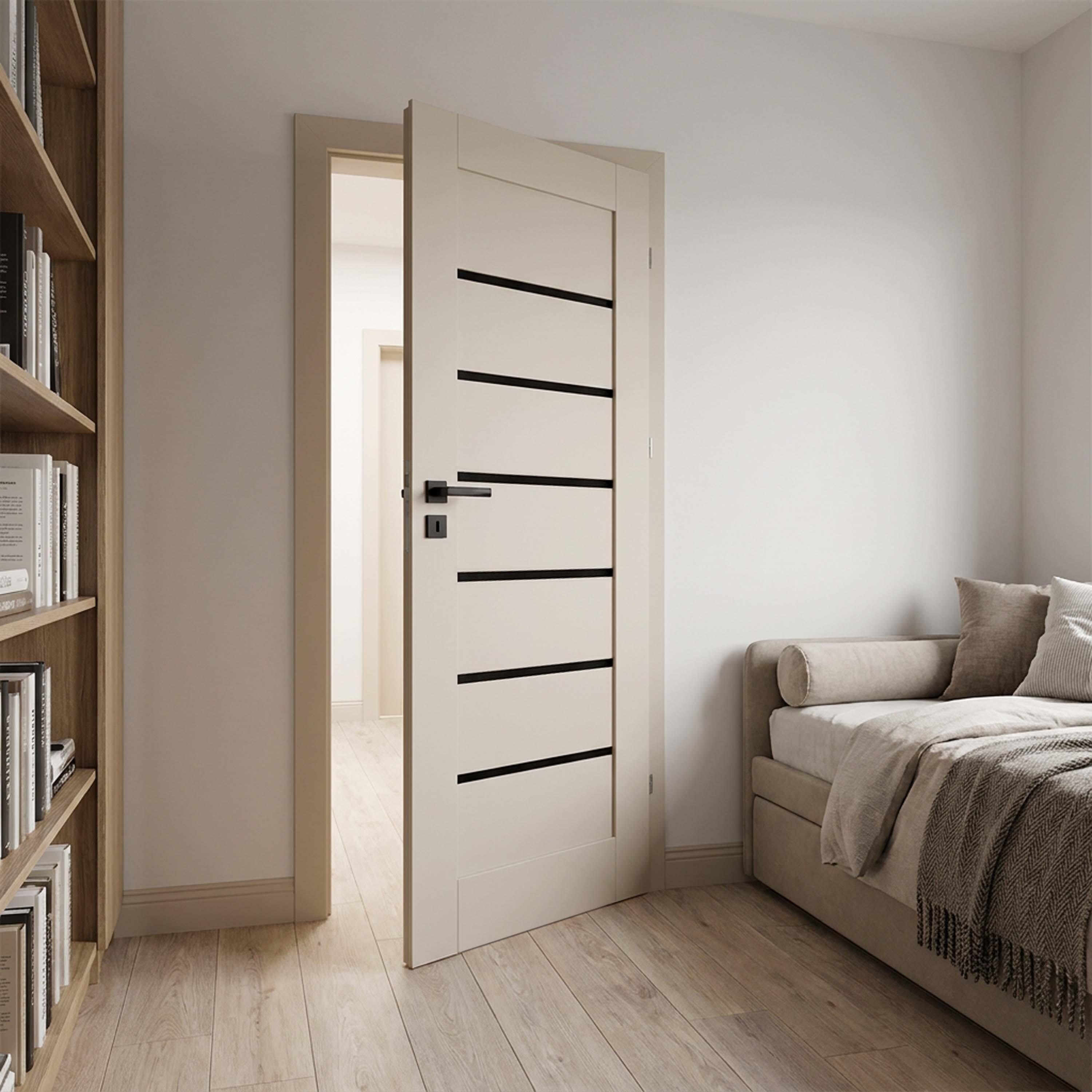 Skrzydło pokojowe Hestia 80 prawe, cashmere - 2