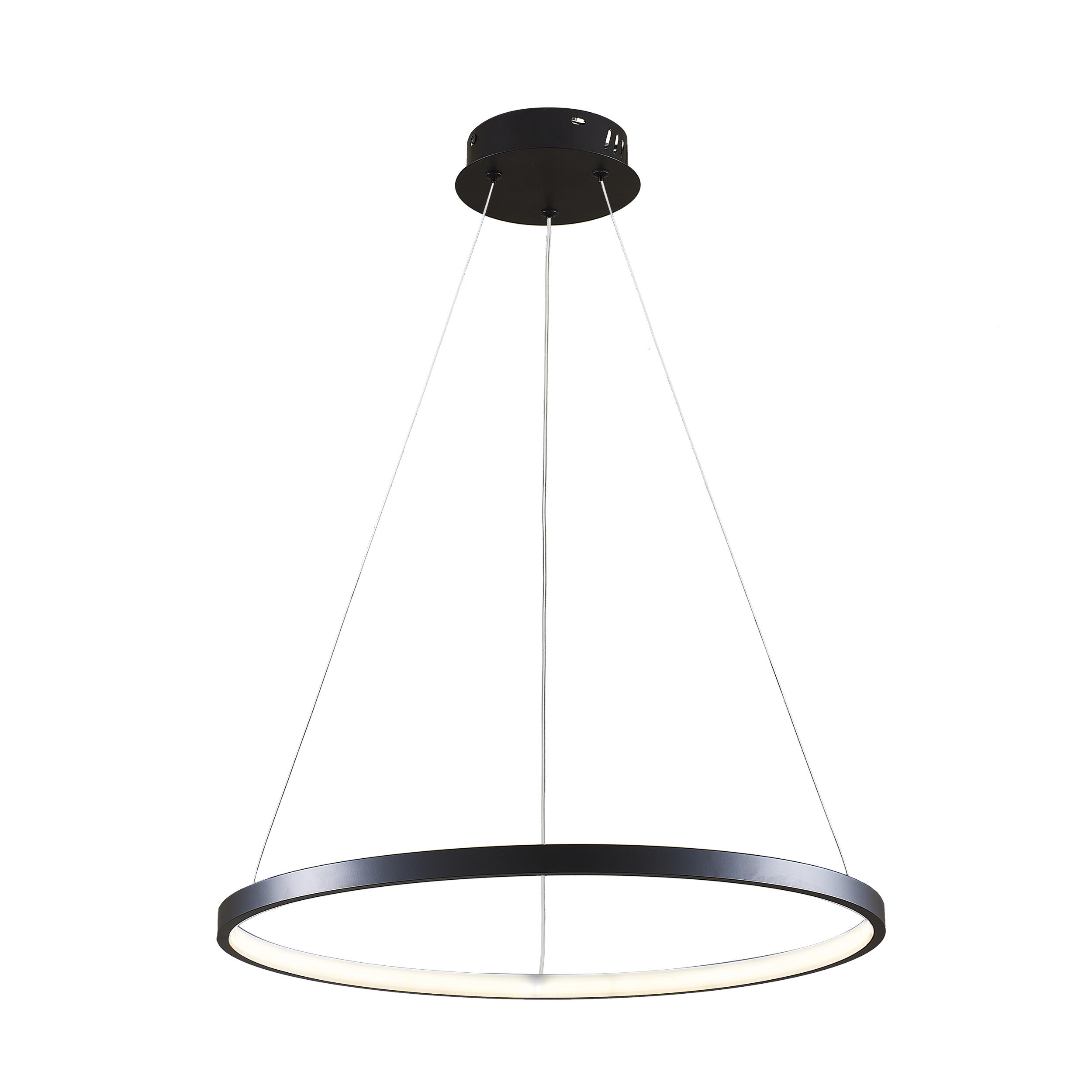 Lampa wisząca LED Lea 25W 3000lm czarna