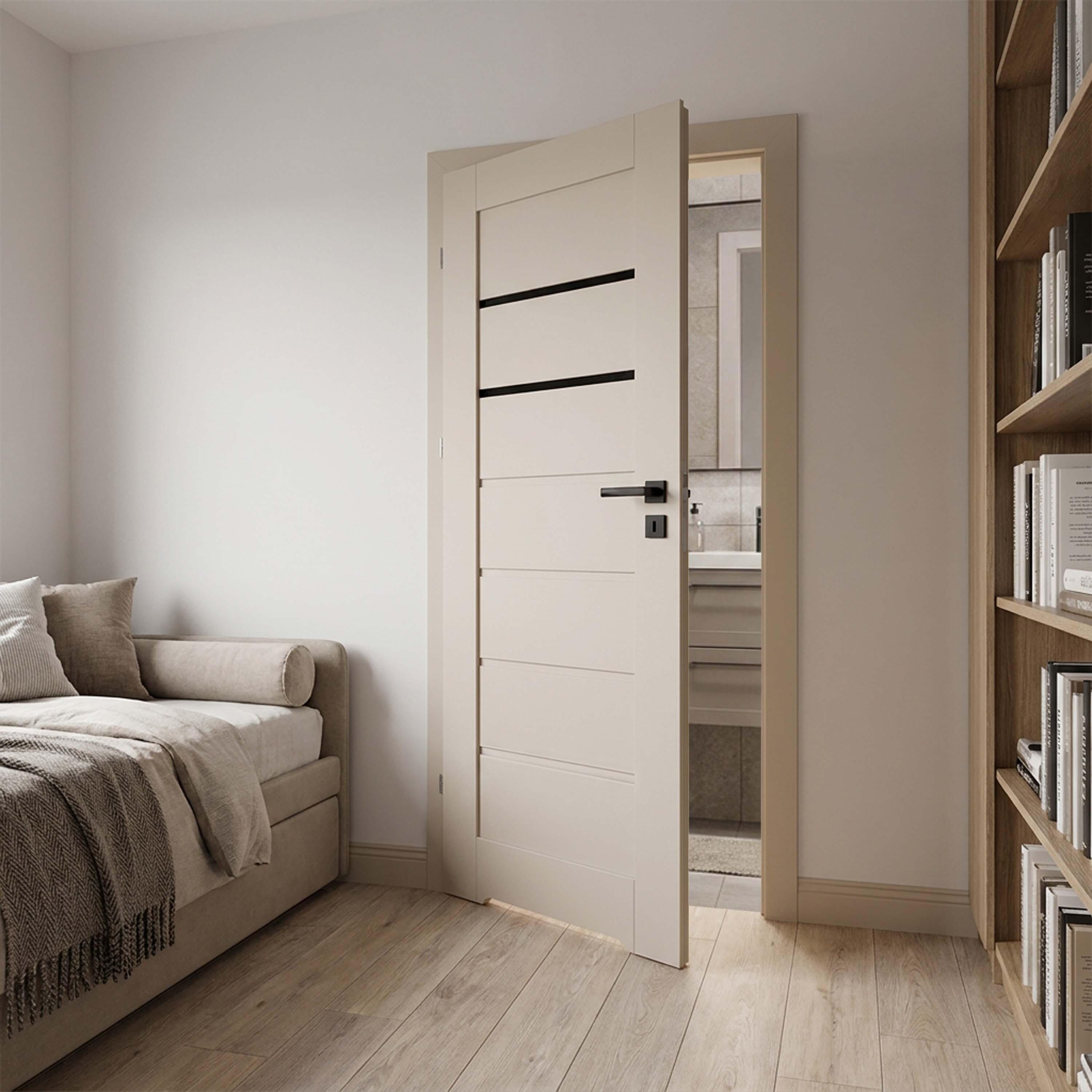 Skrzydło łazienkowe Hestia 70 lewe, cashmere - 2