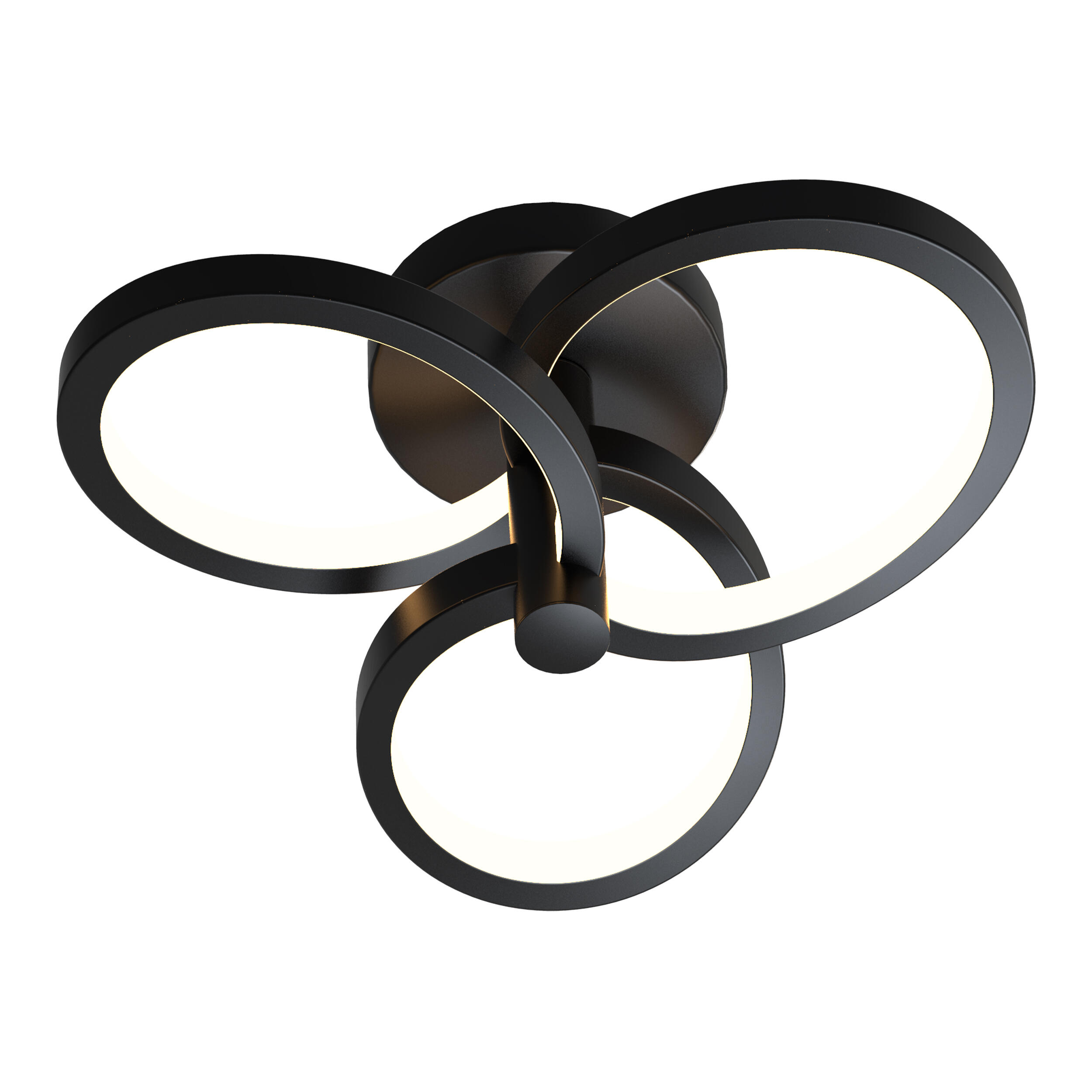 Lampa ścienno-sufitowa LED Ribbon 12W 1700lm czarna