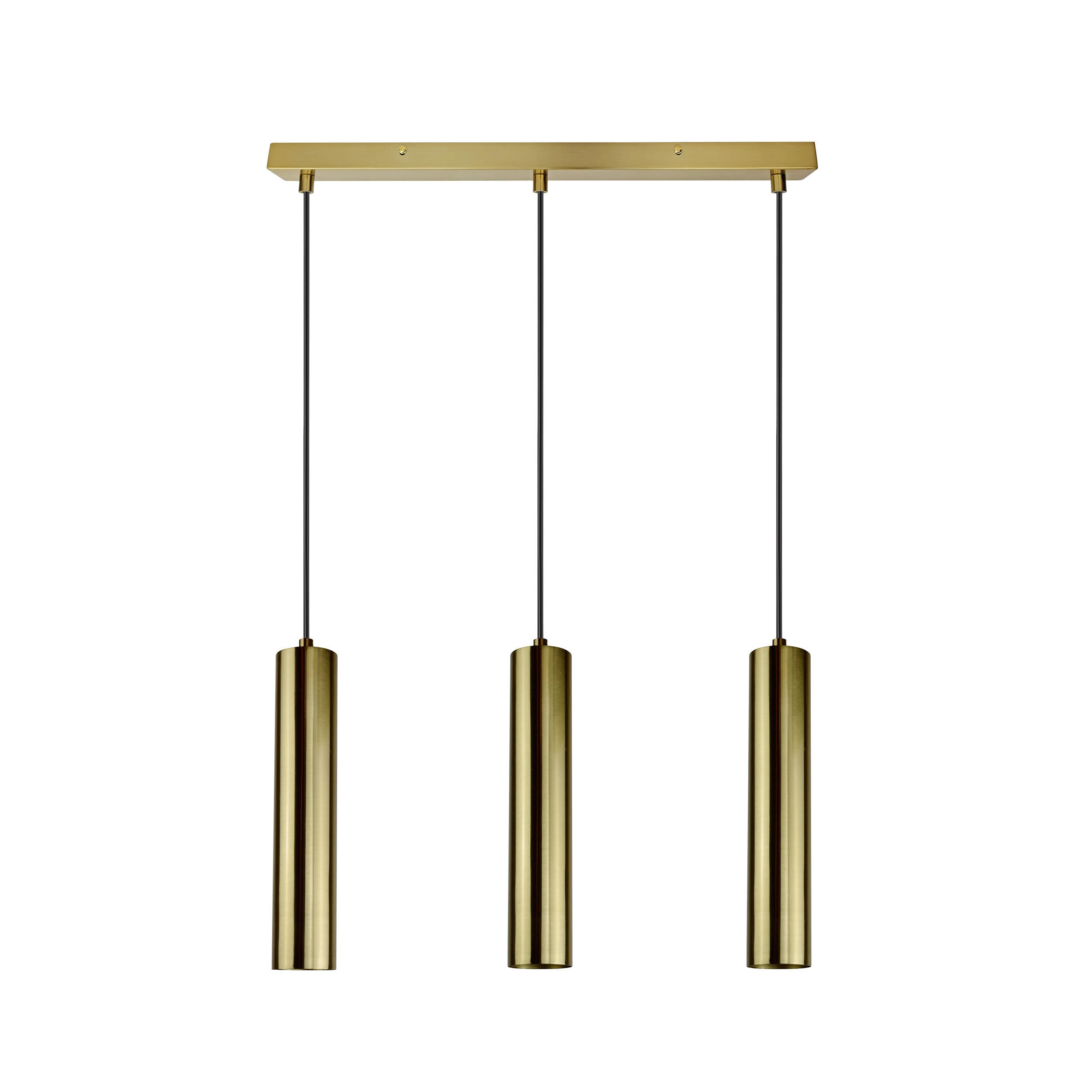 Lampa wisząca Napoli 3xGU10 złota