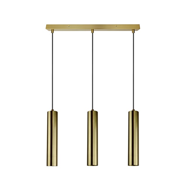Lampa wisząca Napoli 3xGU10 złota