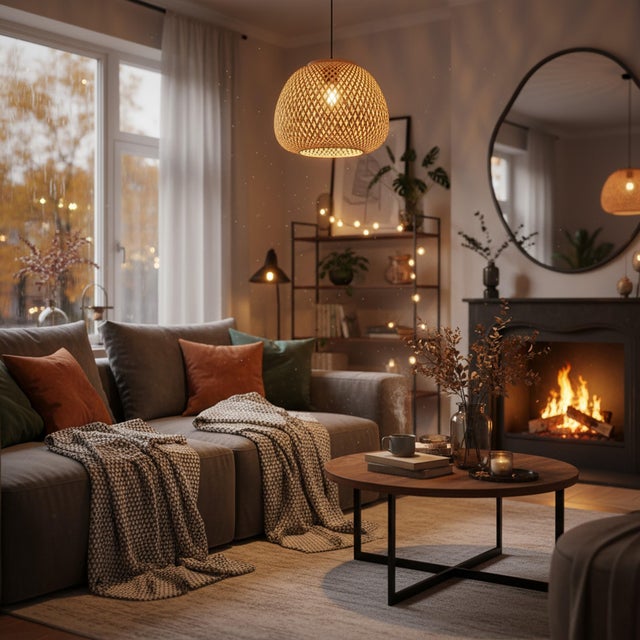 Lampa wisząca Zanzibar 1xE27 natural