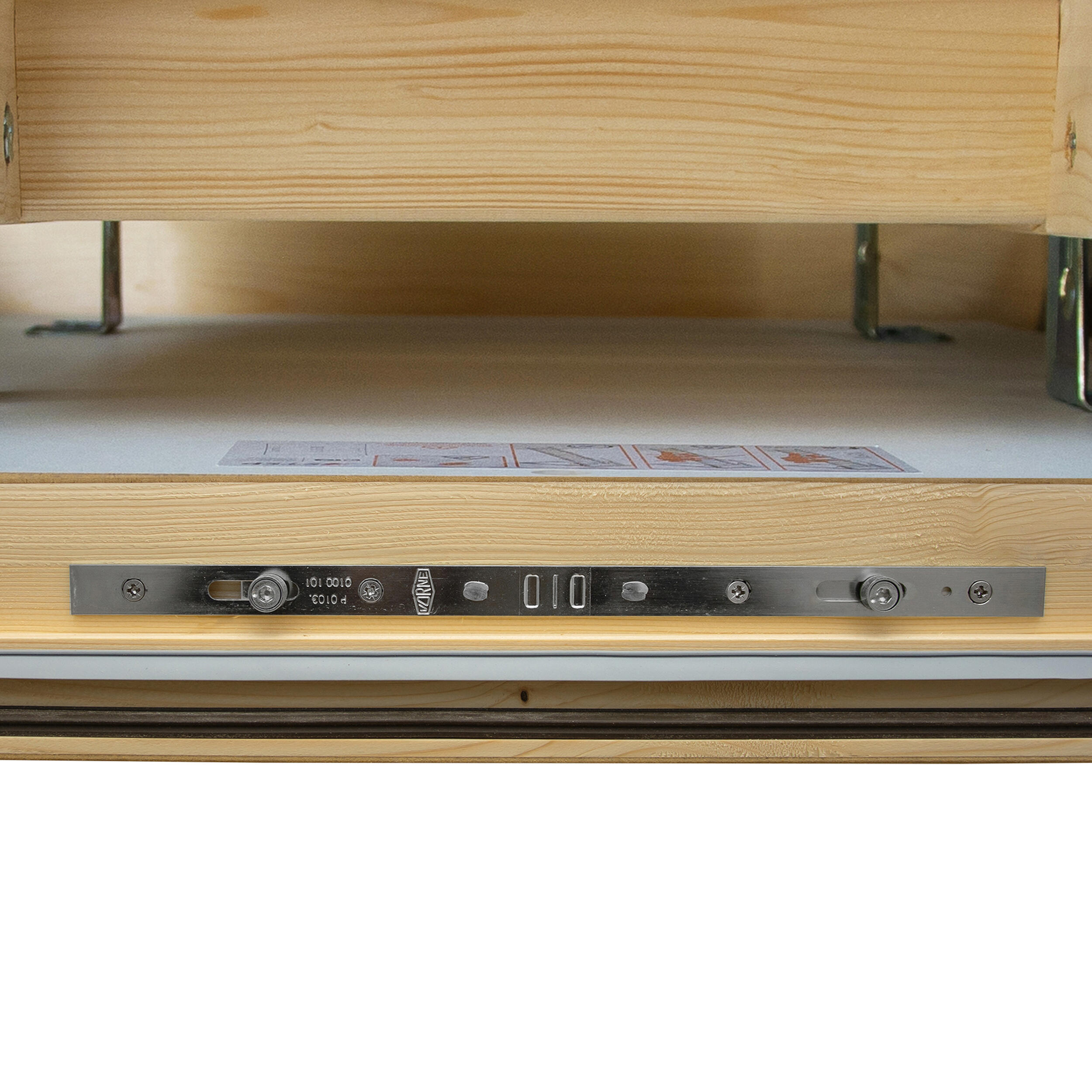 Schody strychowe Nordic wym. 120x60x8,7 cm - 3