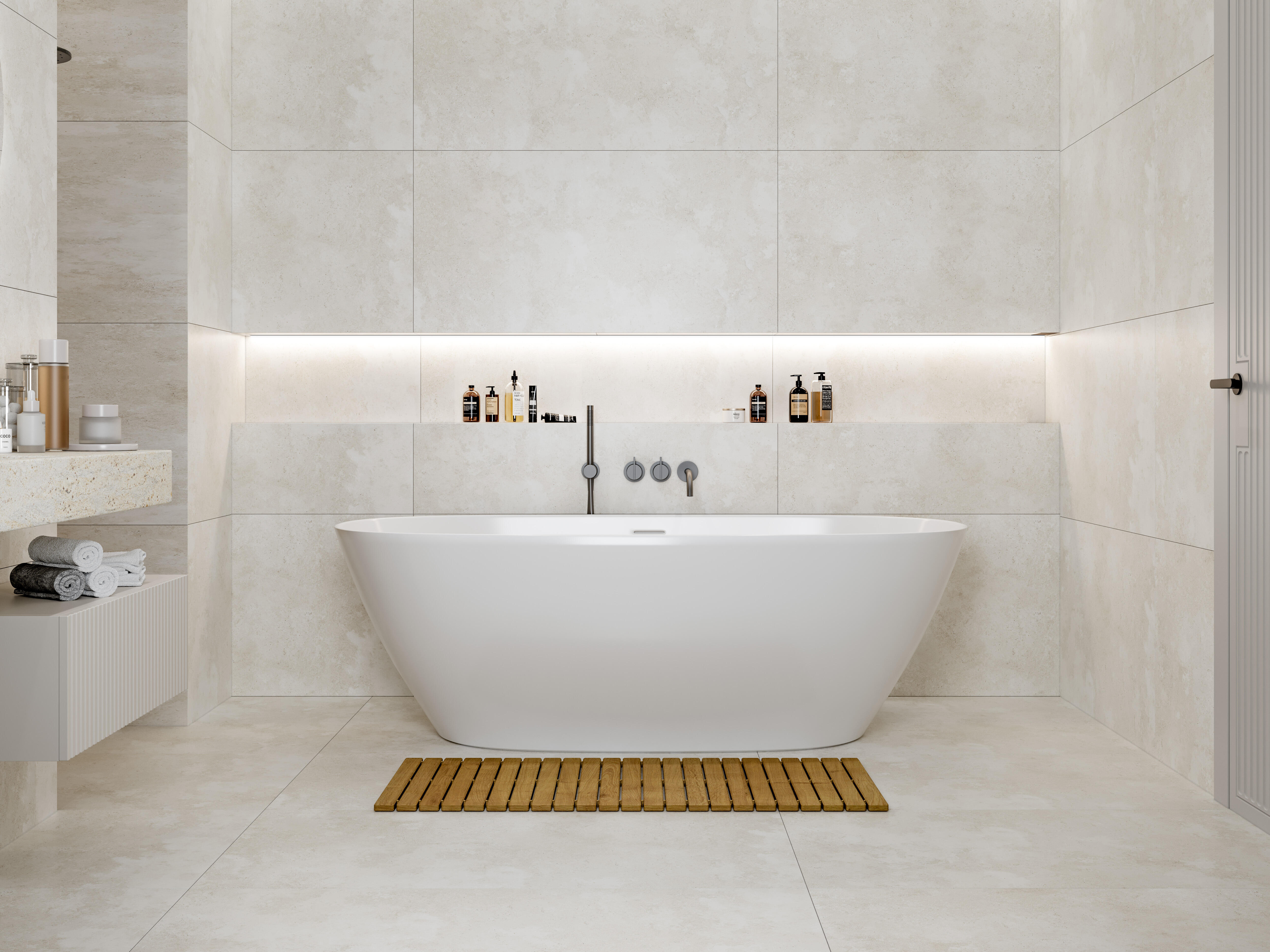 Gres szkliwiony Tender Ivory mat 60x120 1,44 m2 - 2
