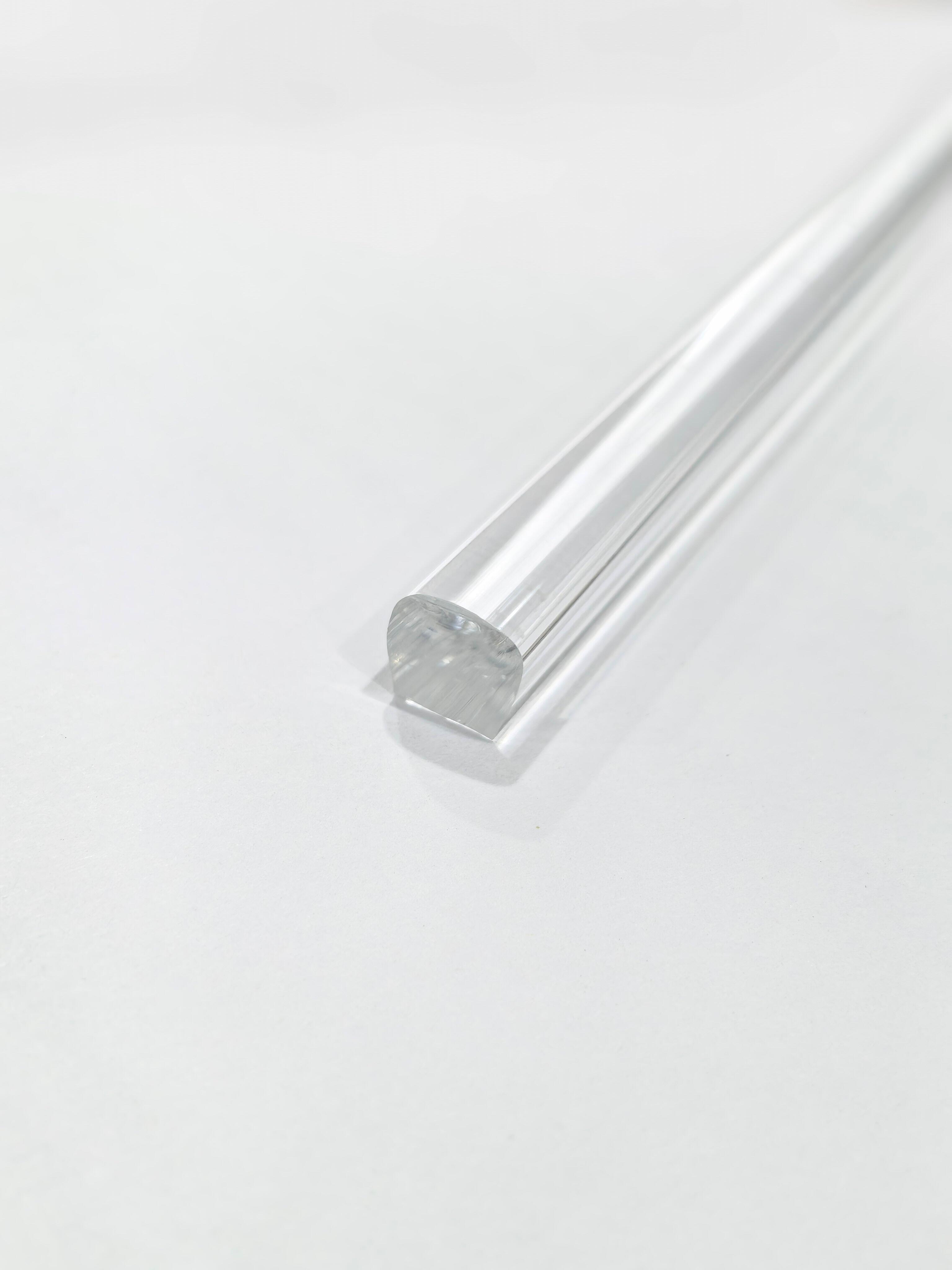 Próg akrylowy bezbarwny 10 mm, 1.4 m