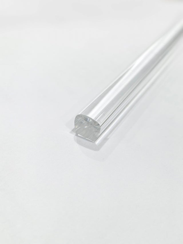 Próg akrylowy bezbarwny 10 mm, 1.4 m