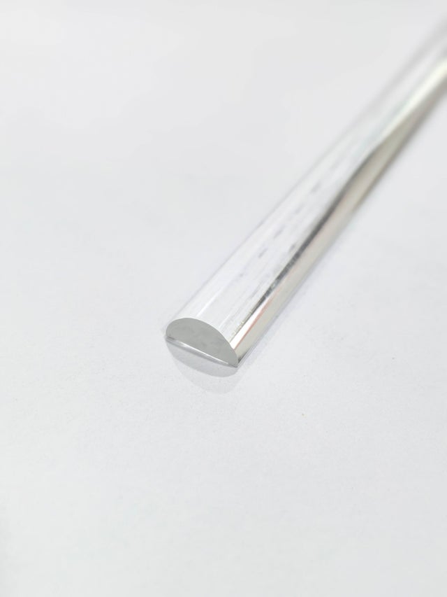 Próg akrylowy bezbarwny 5 mm, 1.4 m