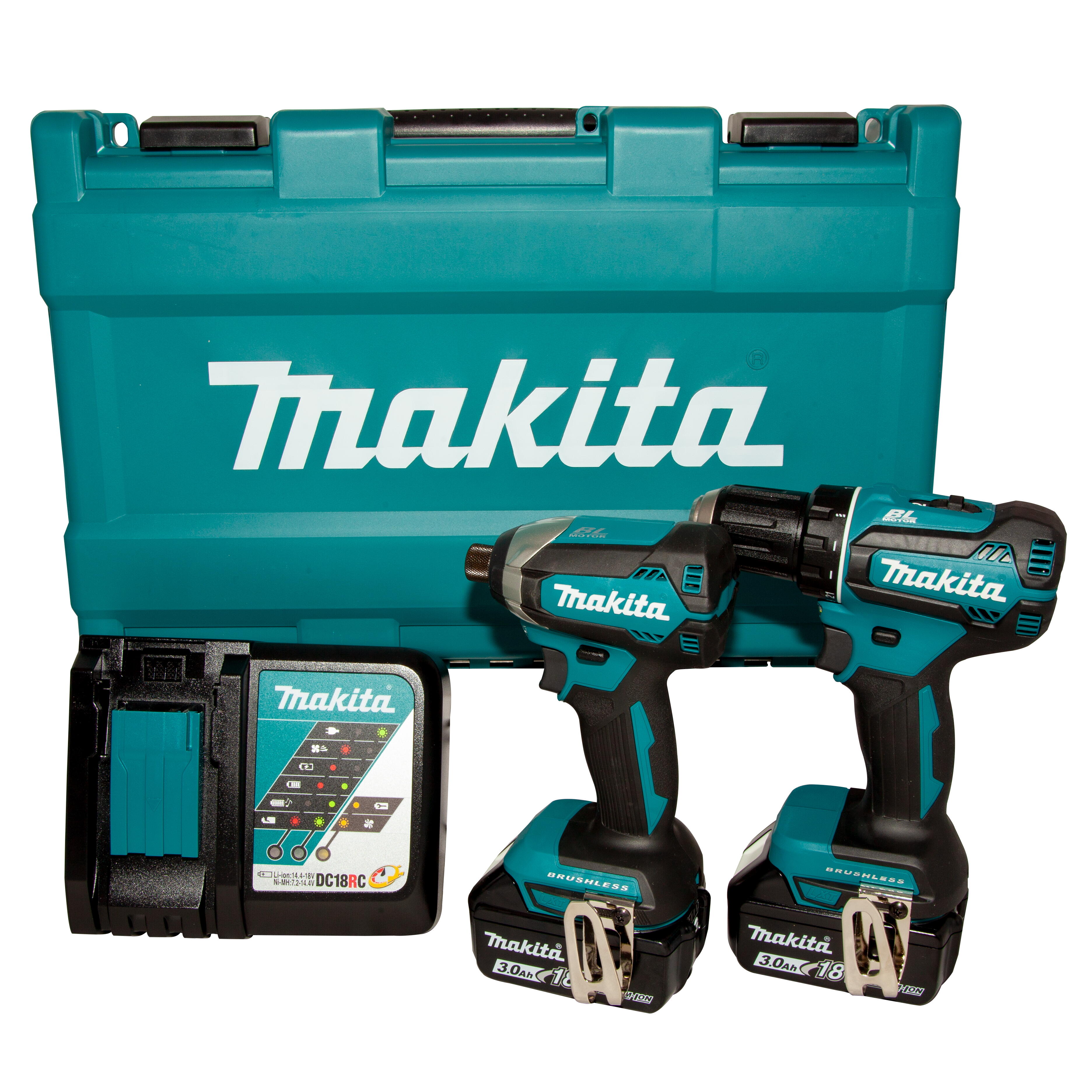 Zestaw elektronarzędzi 18V DLX2289 Makita / 2 x 3,0Ah - 2