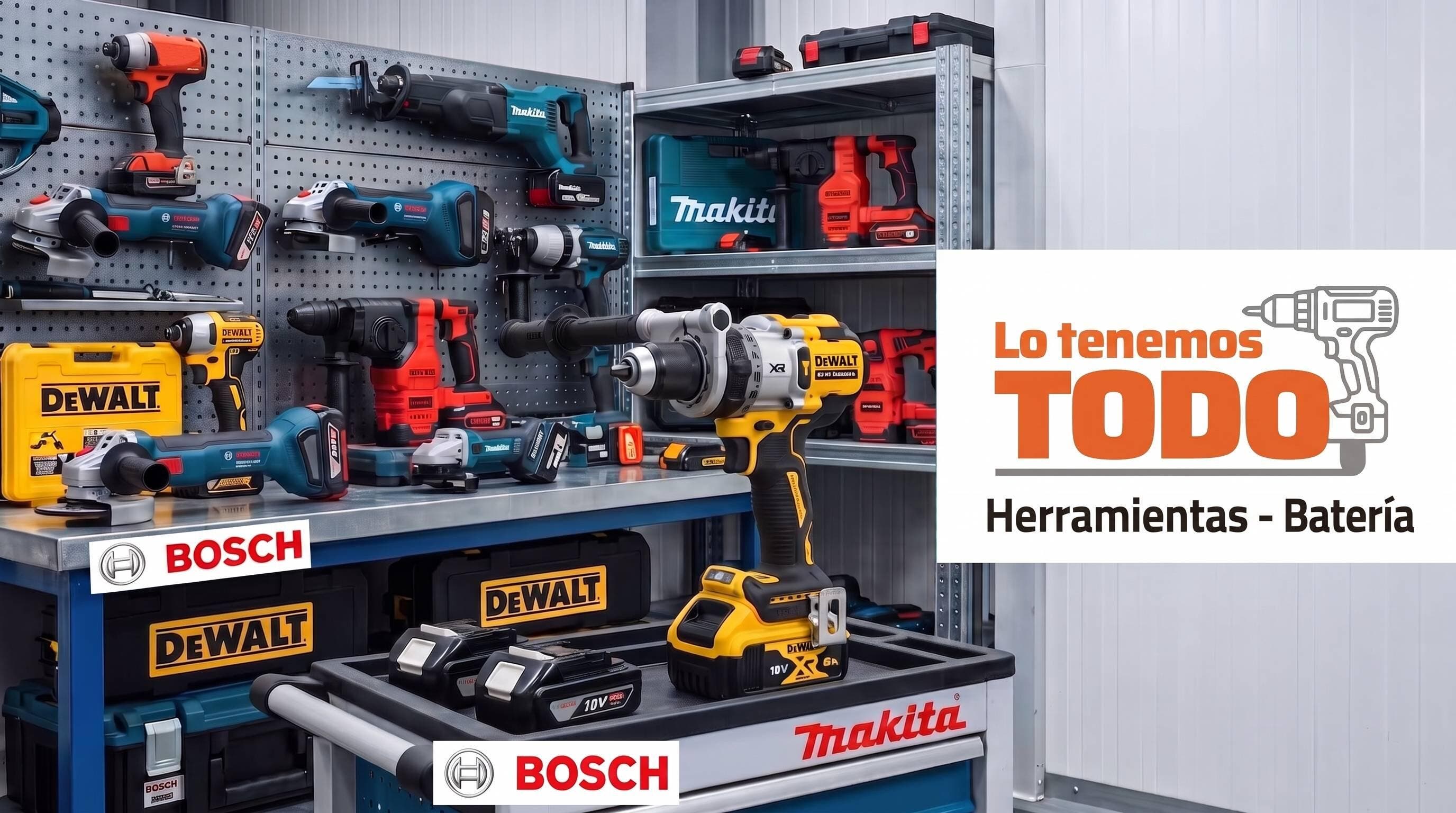 herramienta de batería