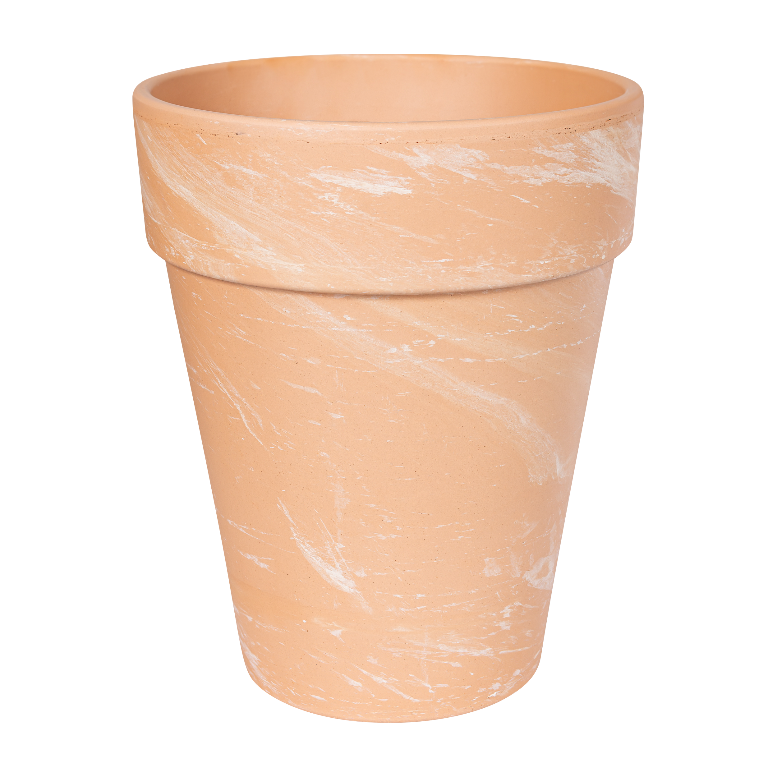 Donica gliniana śr.26 cm beżowa Cermax