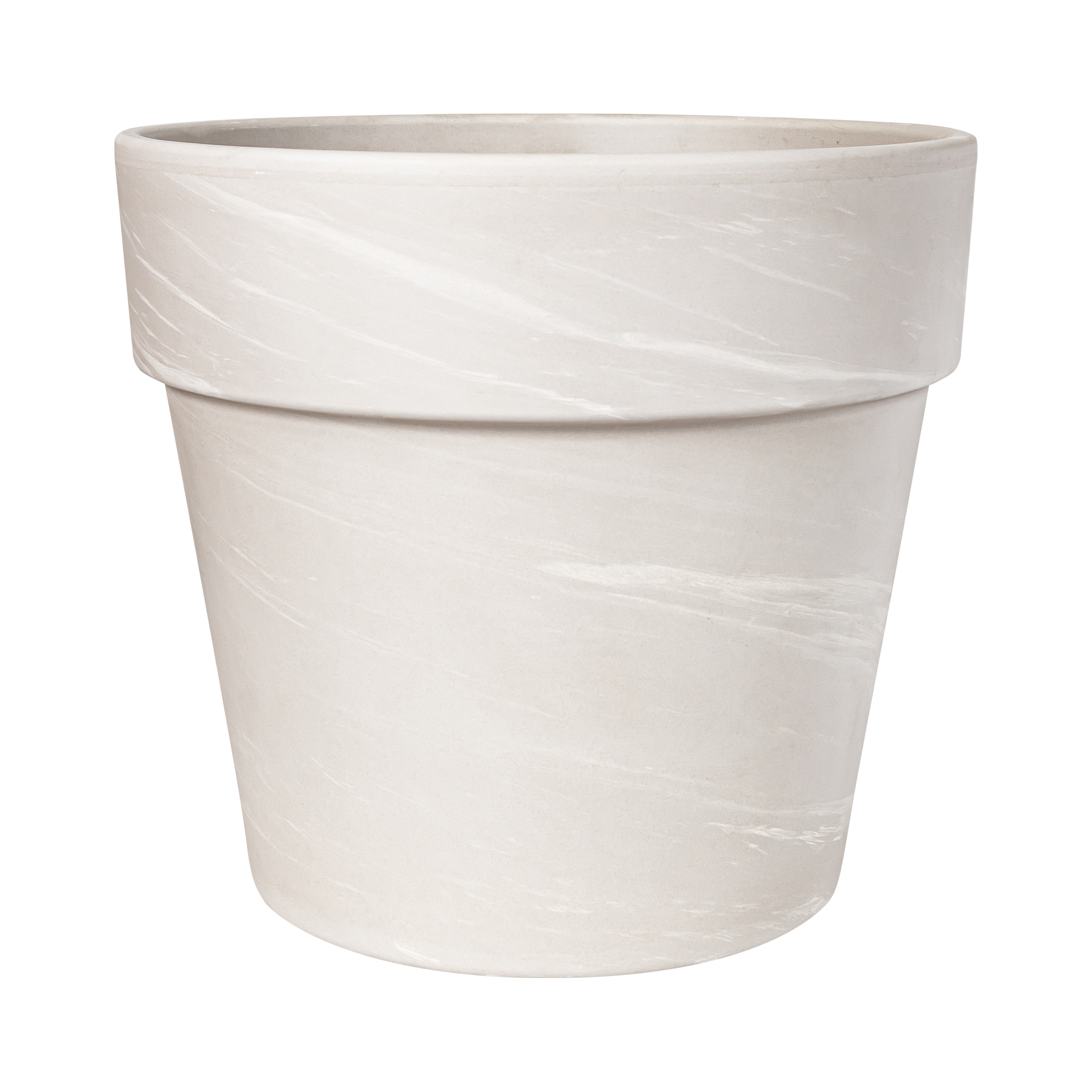 Donica gliniana Calima śr.24.5 cm beżowa Cermax