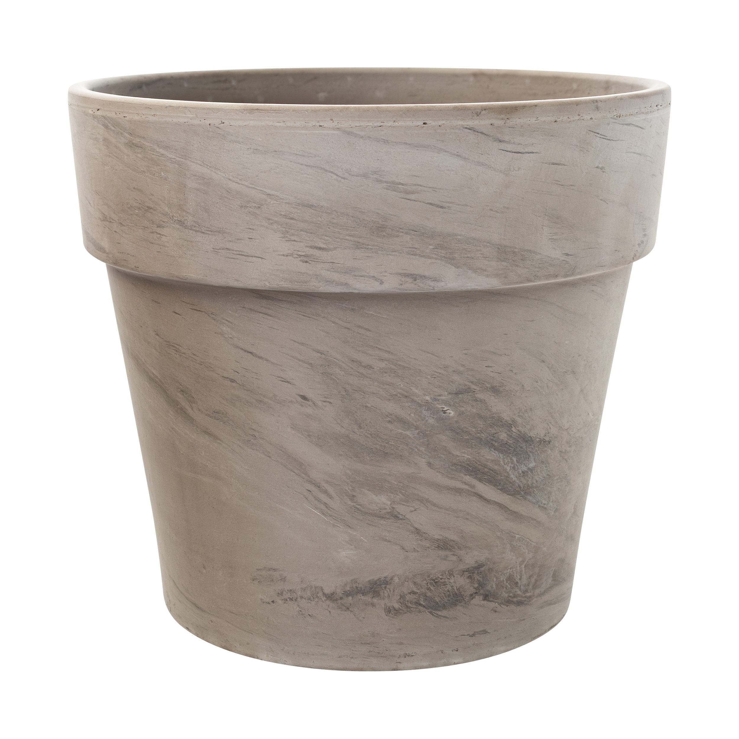 Donica gliniana Calima śr.38 cm basalt