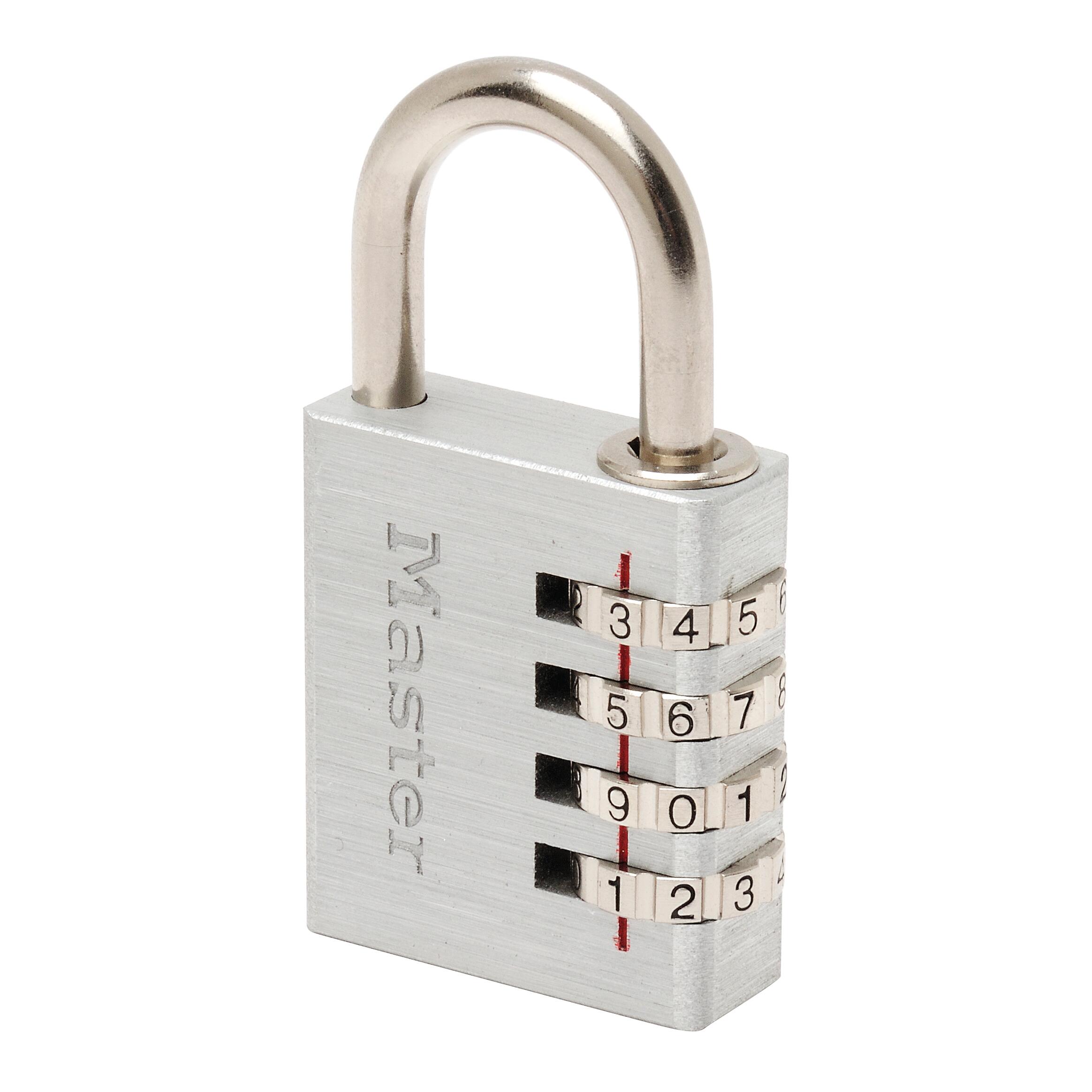 MASTER LOCK - LUCCHETTO CON COMBINAZIONEZINCO NERO - 10