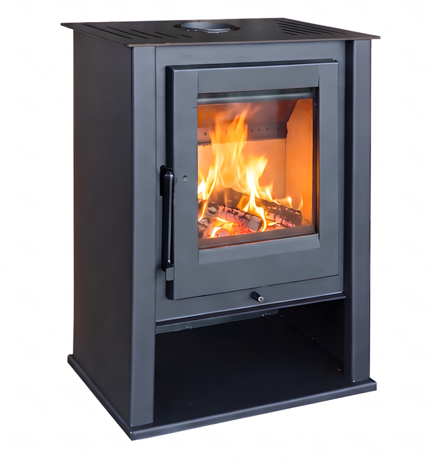 ESTUFA DE LEÑA METLOR AMARA 6,6 KW