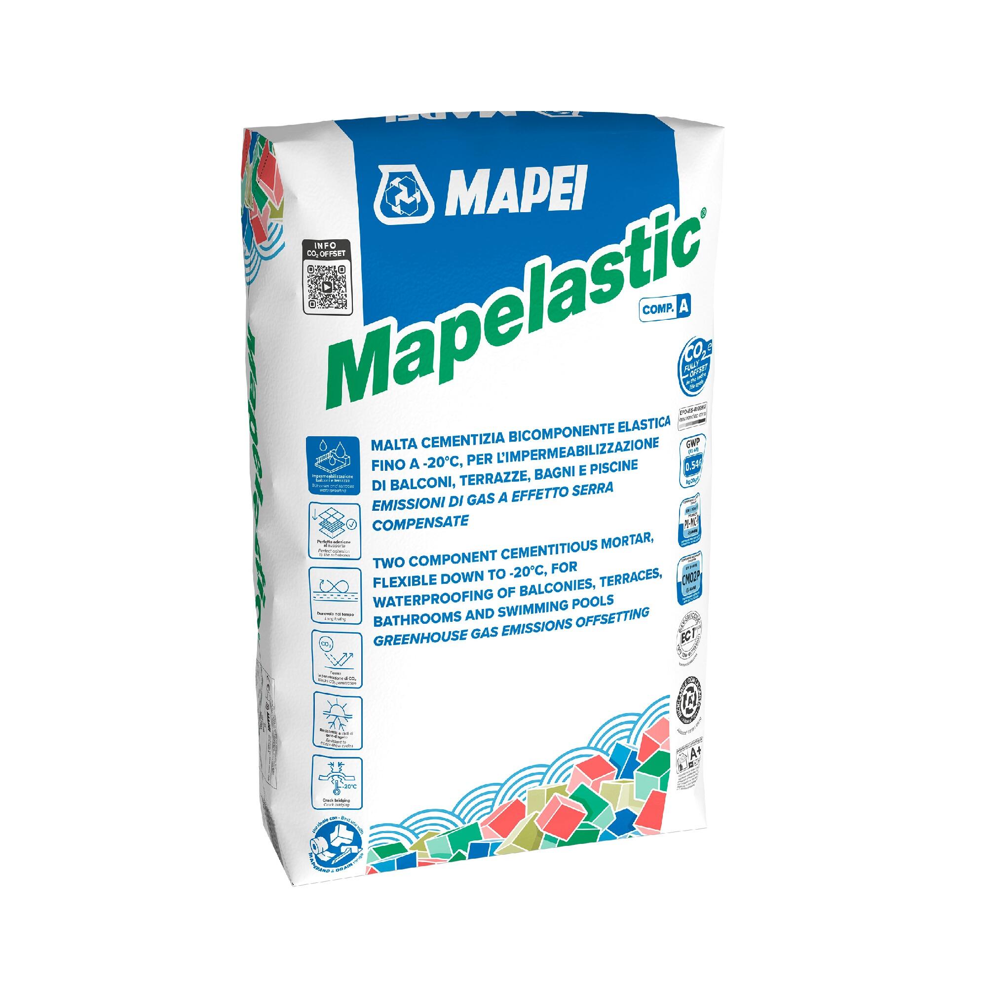 Hidroizolatie bicomponenta Mapei Mapelastic Zero, componenta A, 24 kg