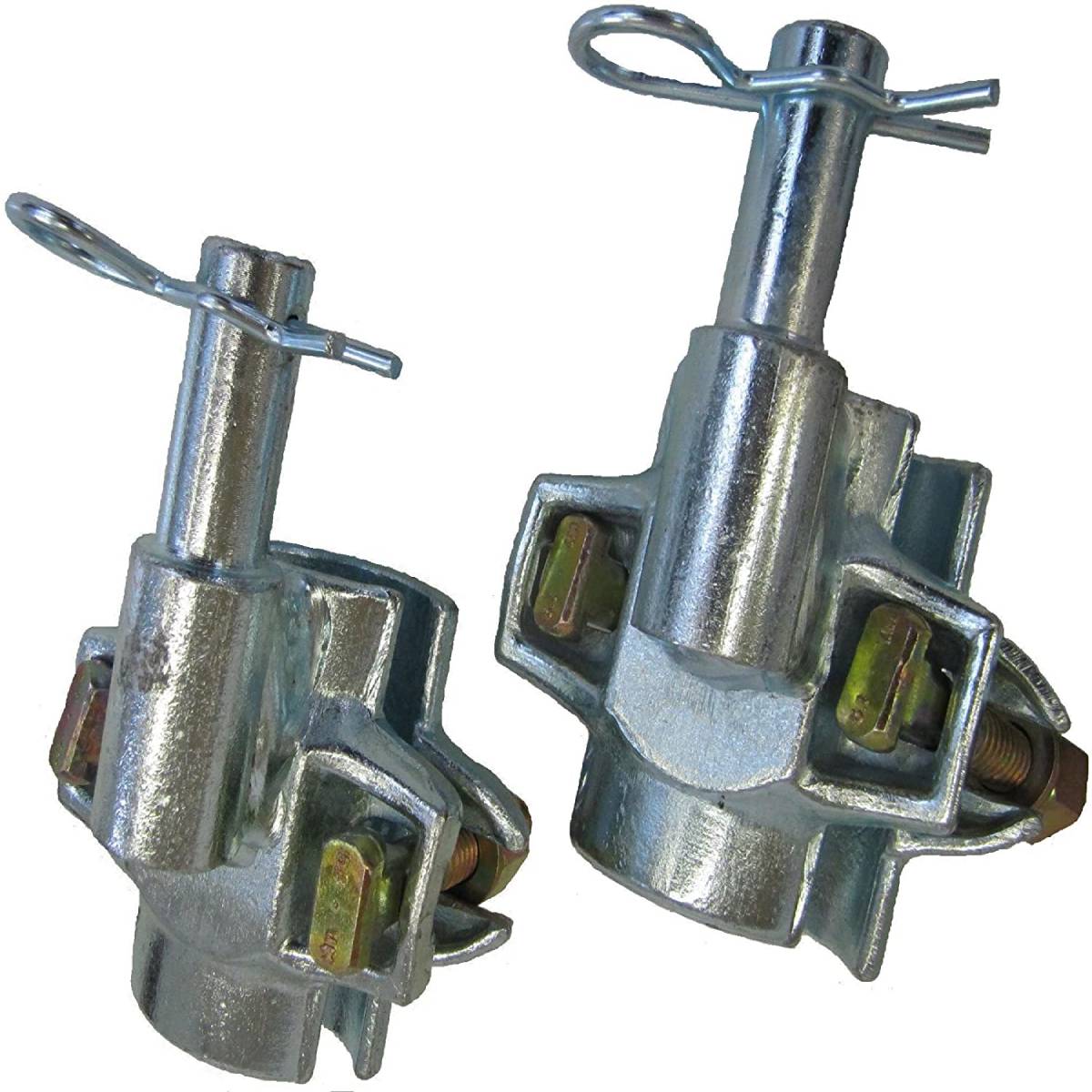 Morsetti Per Bandiera In Acciaio Inox Con Gomma - Si Adattano A Pali Da 1/4 A 2 Pollici