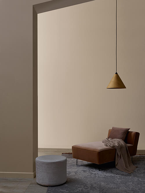 Pittura per interni super lavabile, ELLE DECORATION by Crown beige powder brush 557 opaco, 2.5 L - 7