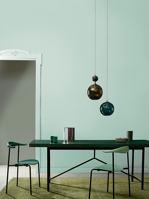 Pittura per interni super lavabile, ELLE DECORATION by Crown verde revival 302 opaco, 2.5 L - 3