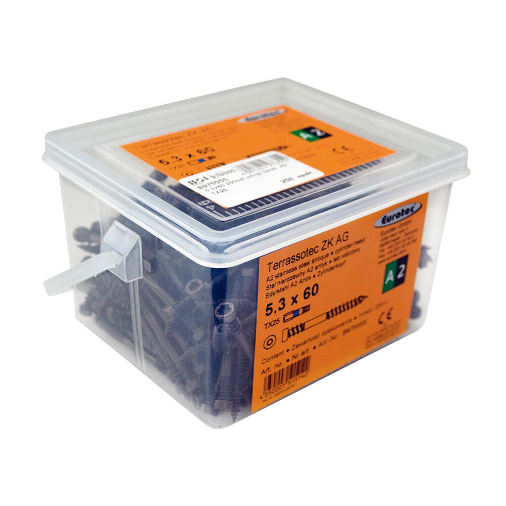 Wkręt tarasowy 5.3x60 mm (250 szt.) - 2