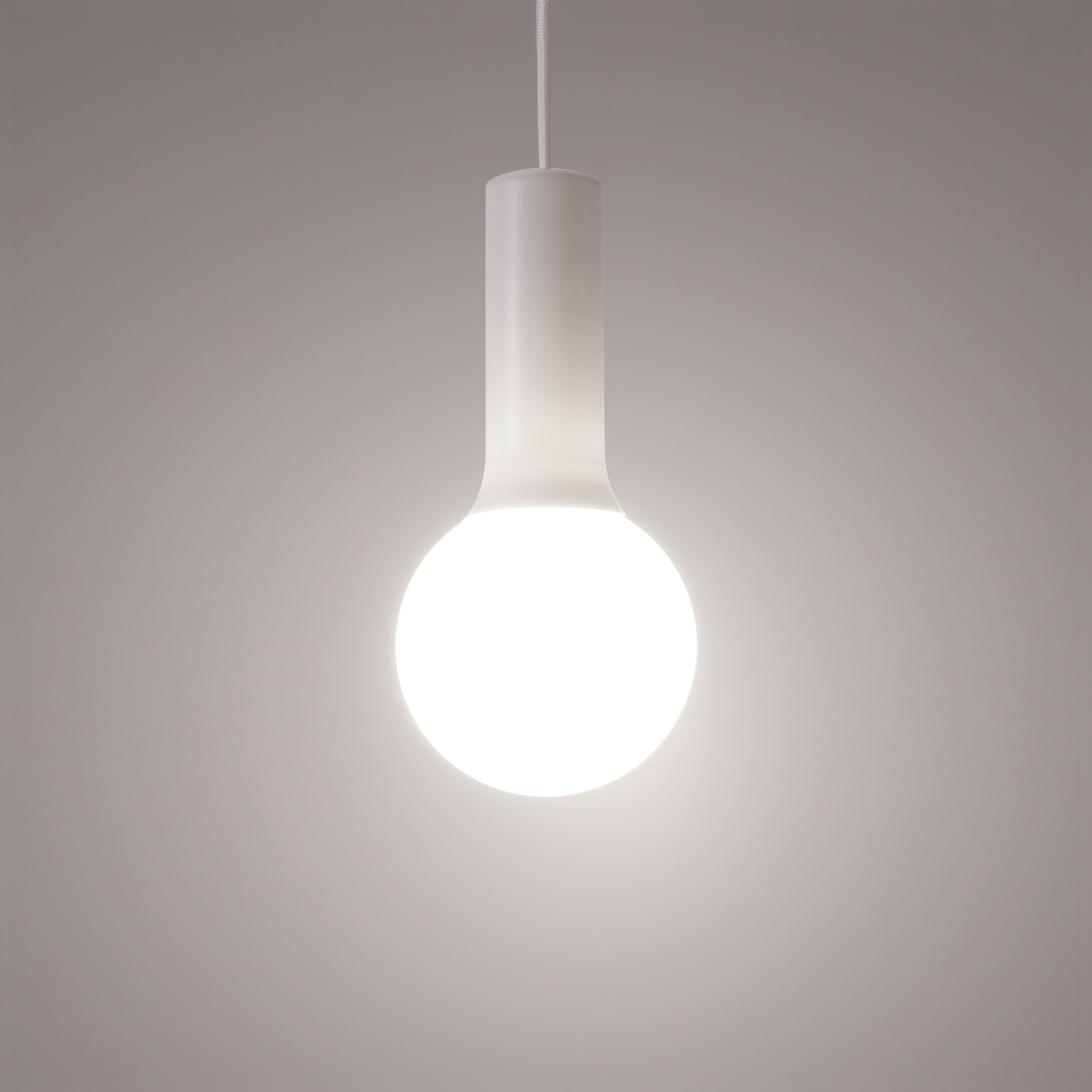 Lampa wisząca Hoki biała E27 Inspire - 13