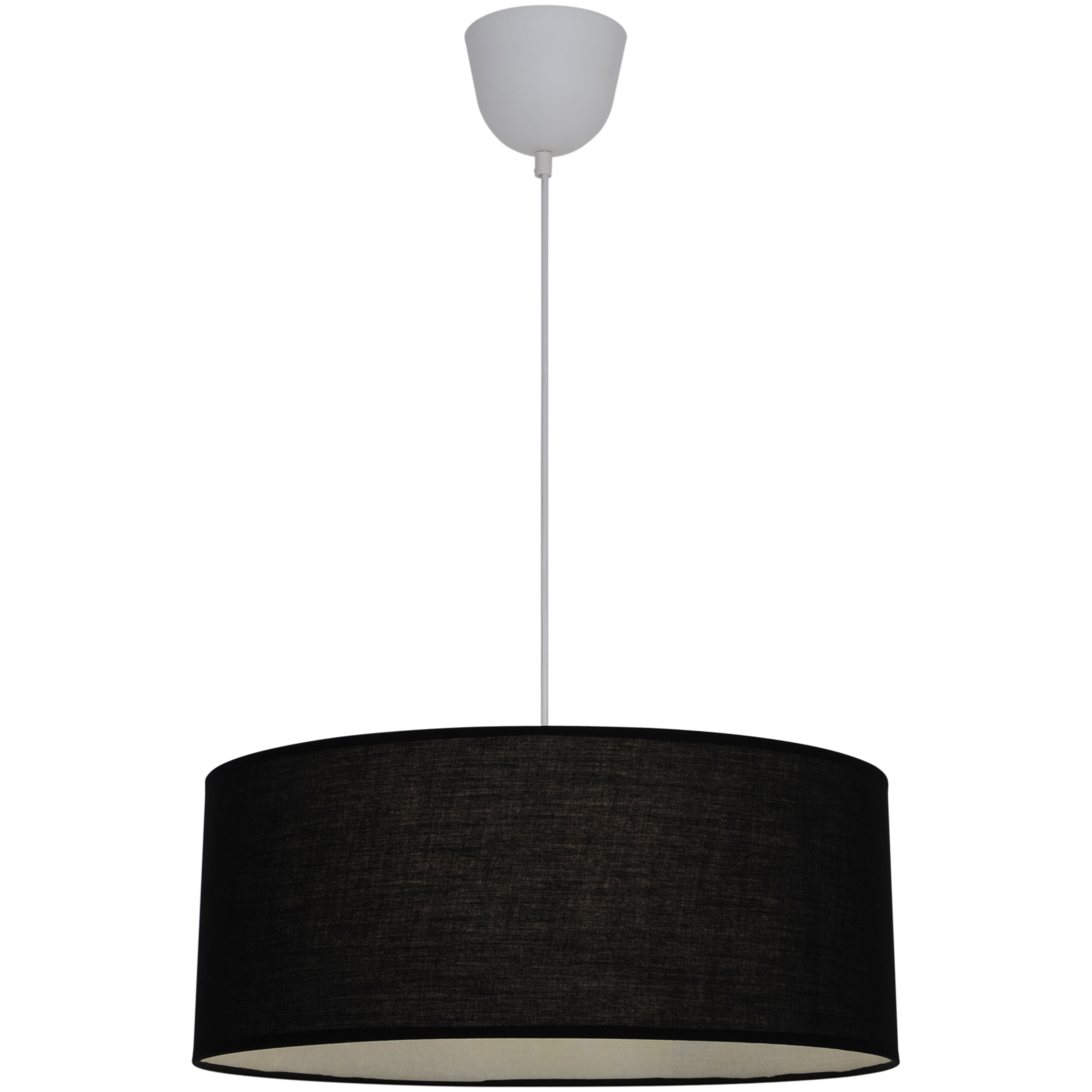 Lampa wisząca Sitia 48 cm czarna 3 x E27 Inspire - 5