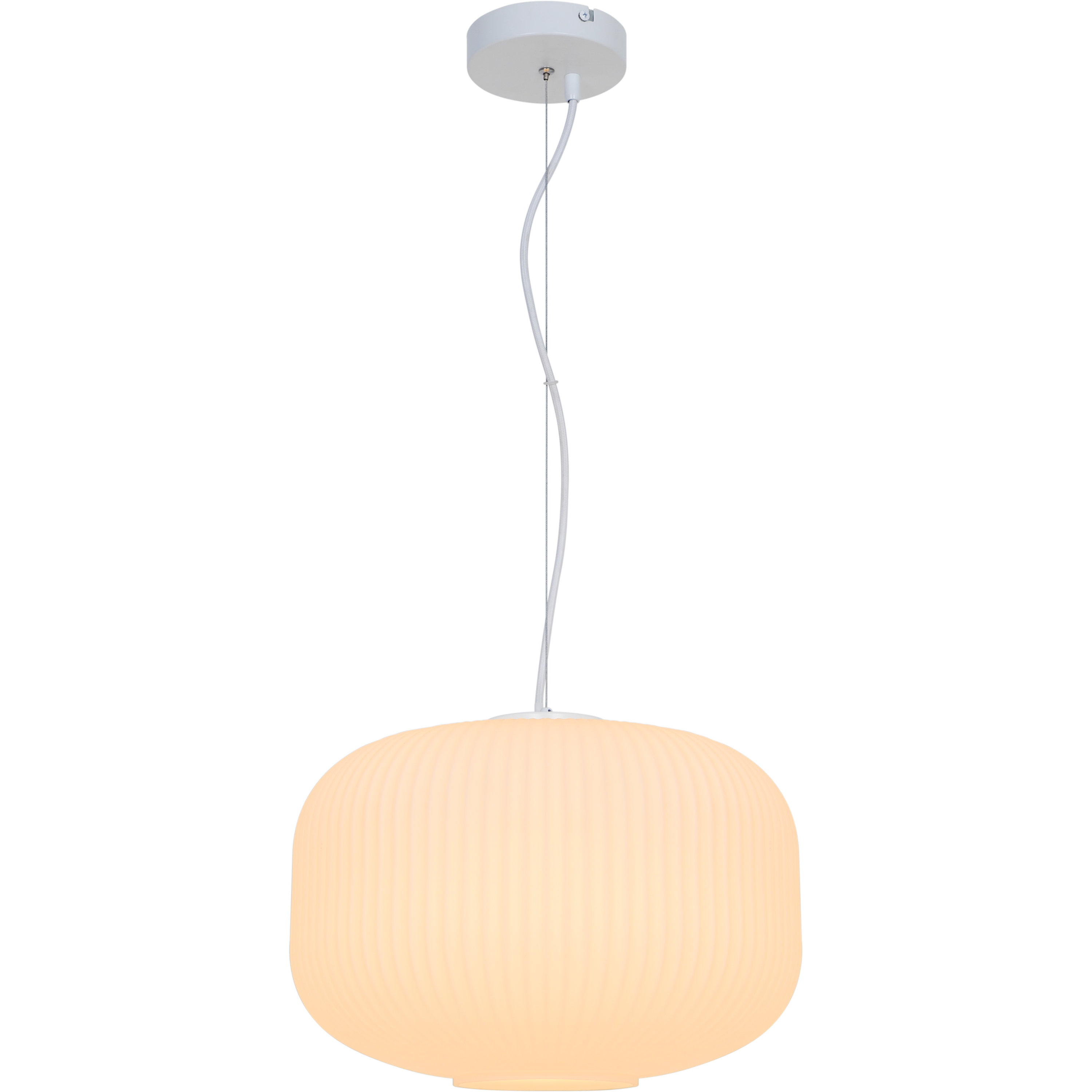 Lampa wisząca Belluna biała E27 Inspire - 9