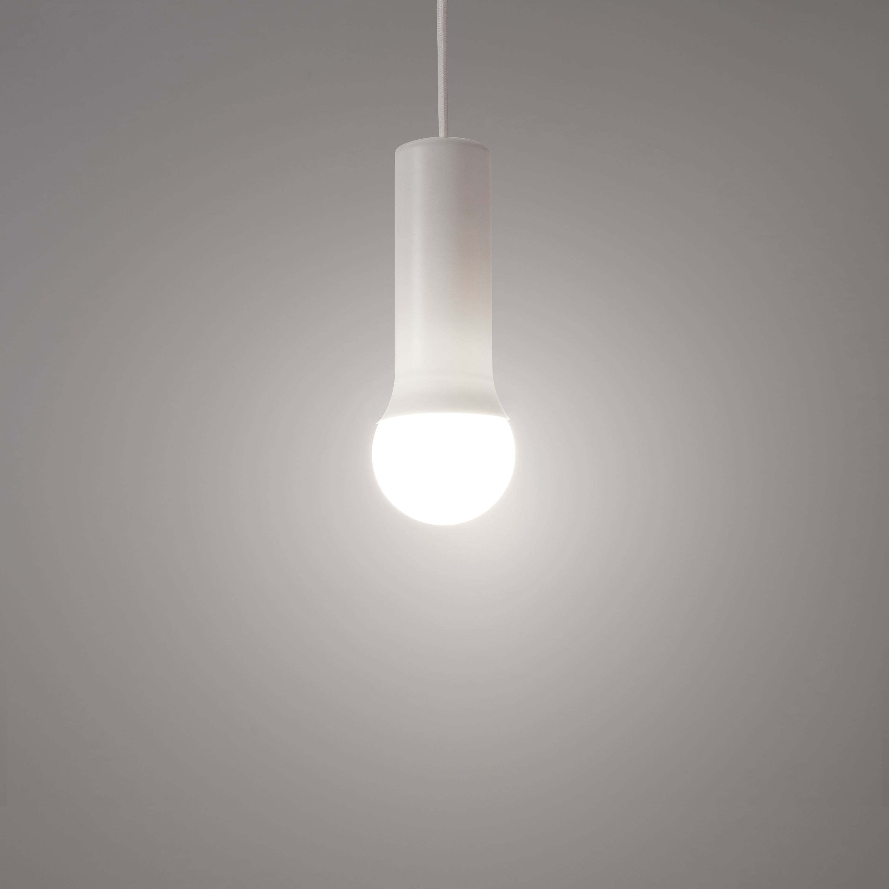 Lampa wisząca Hoki biała E27 Inspire - 12