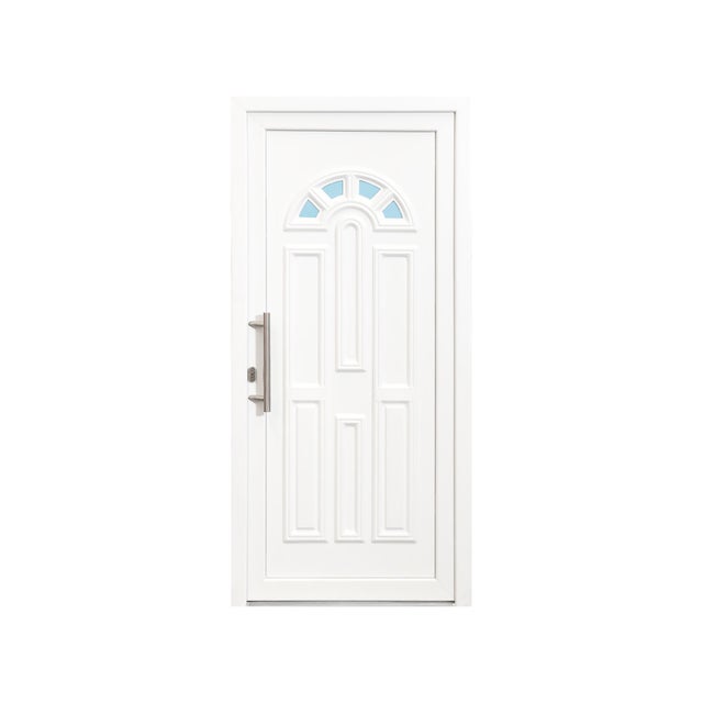 PORTA ENTRADA PVC 2 ALMOFADAS BRANCA 200X89CM ESQUERDA