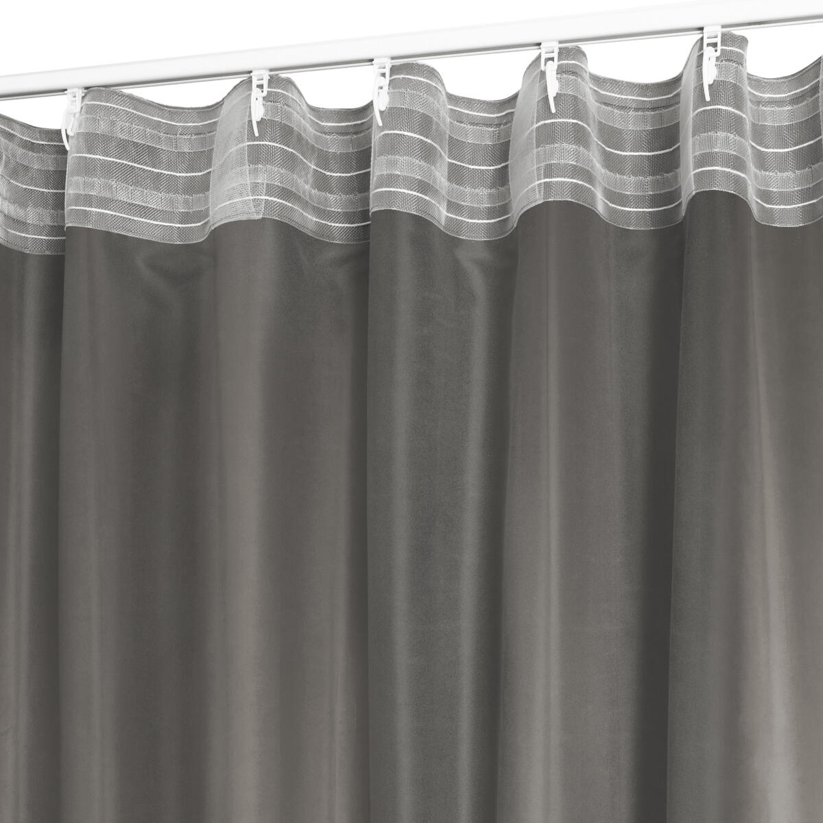Tenda Protect grigio antracite, termico, fettuccia 135x280 cm JBY - 4