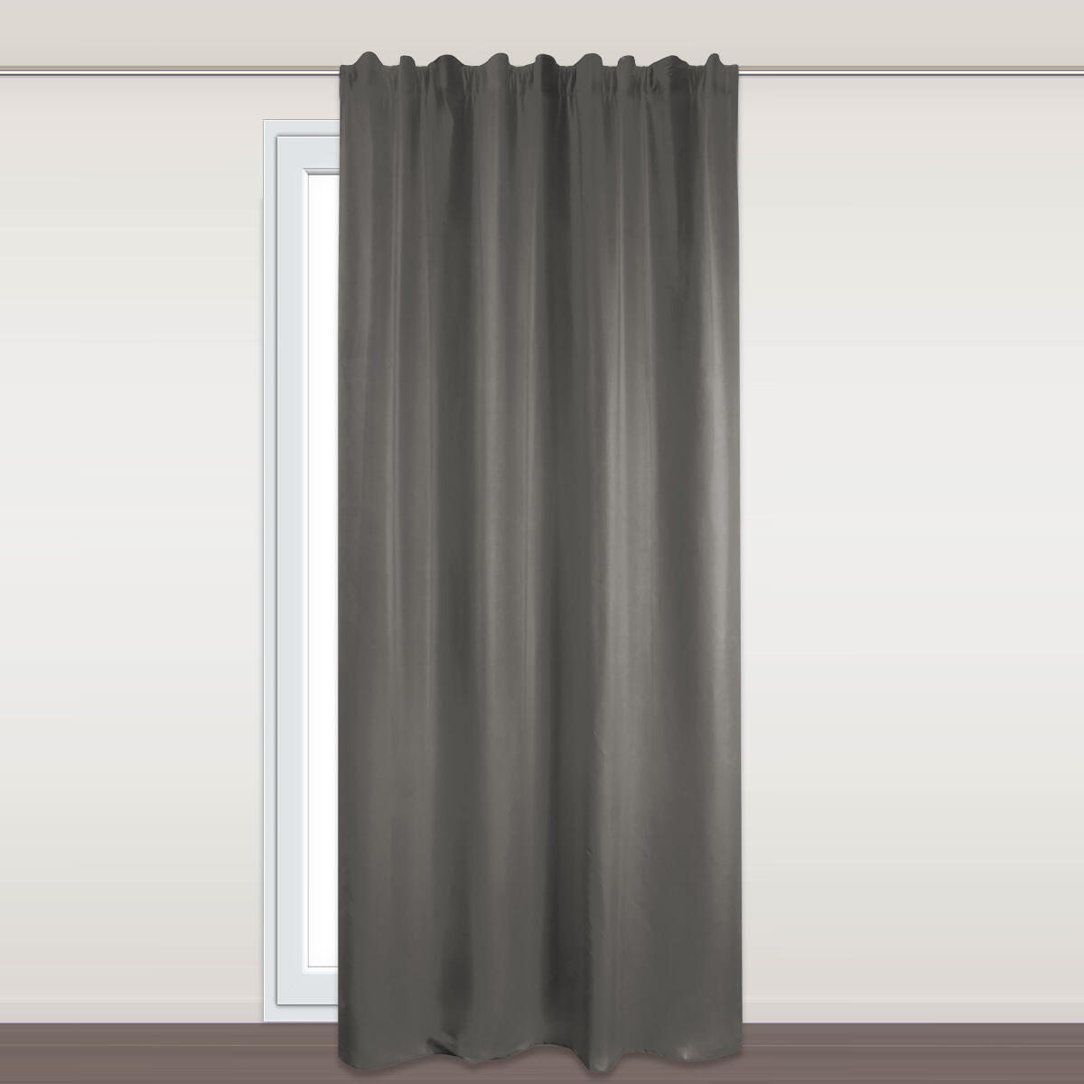 Tenda Protect grigio antracite, termico, fettuccia 135x280 cm JBY - 2