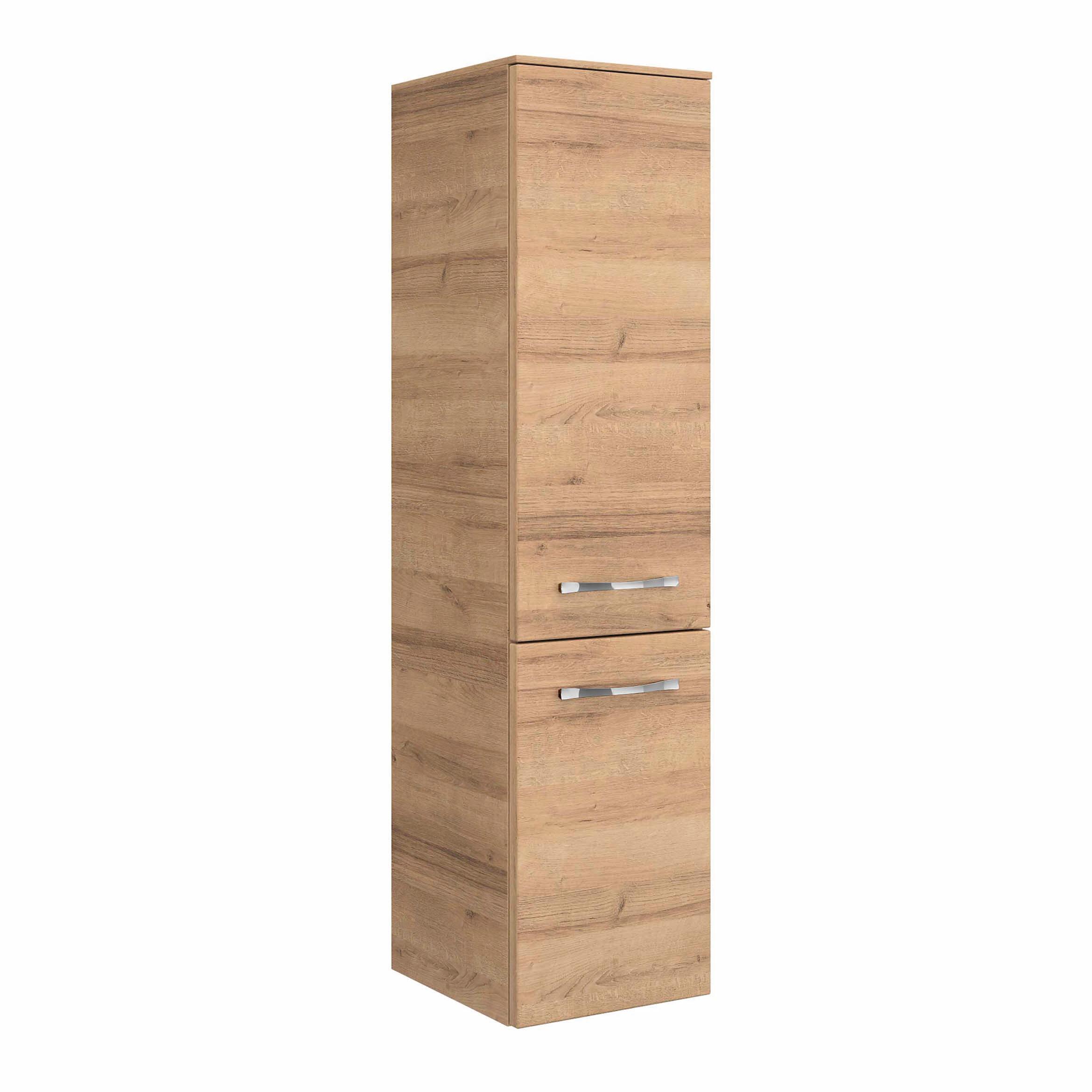 Colonna per mobile bagno image PELIPAL 1 cassetto 2 ante P 33 x L 30 x H 121 cm marrone mdf - 4