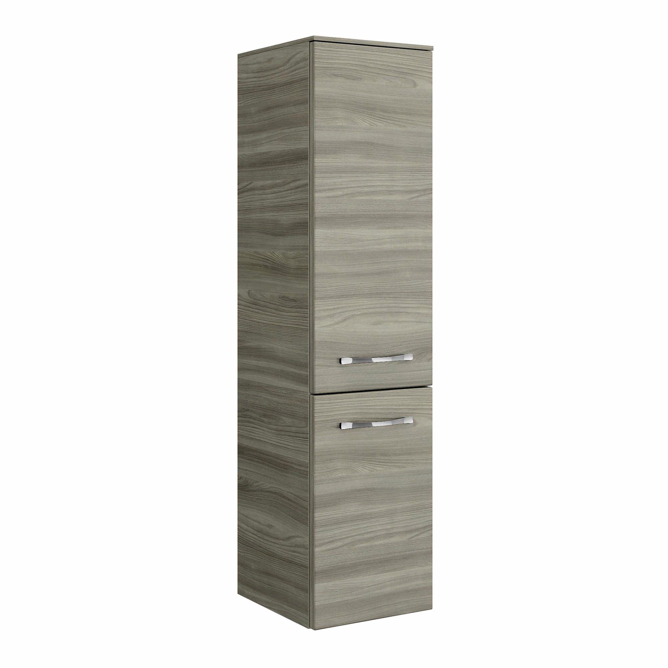 Colonna per mobile bagno image PELIPAL 1 cassetto 2 ante P 33 x L 30 x H 121 cm grigio / argento mdf - 4