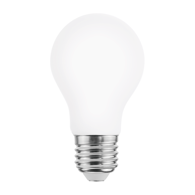 Lampadina LED filamento, E27 goccia, opaco, luce naturale, 7.8W= 1055 LM (equiv 75 W), 330°, LEXMAN