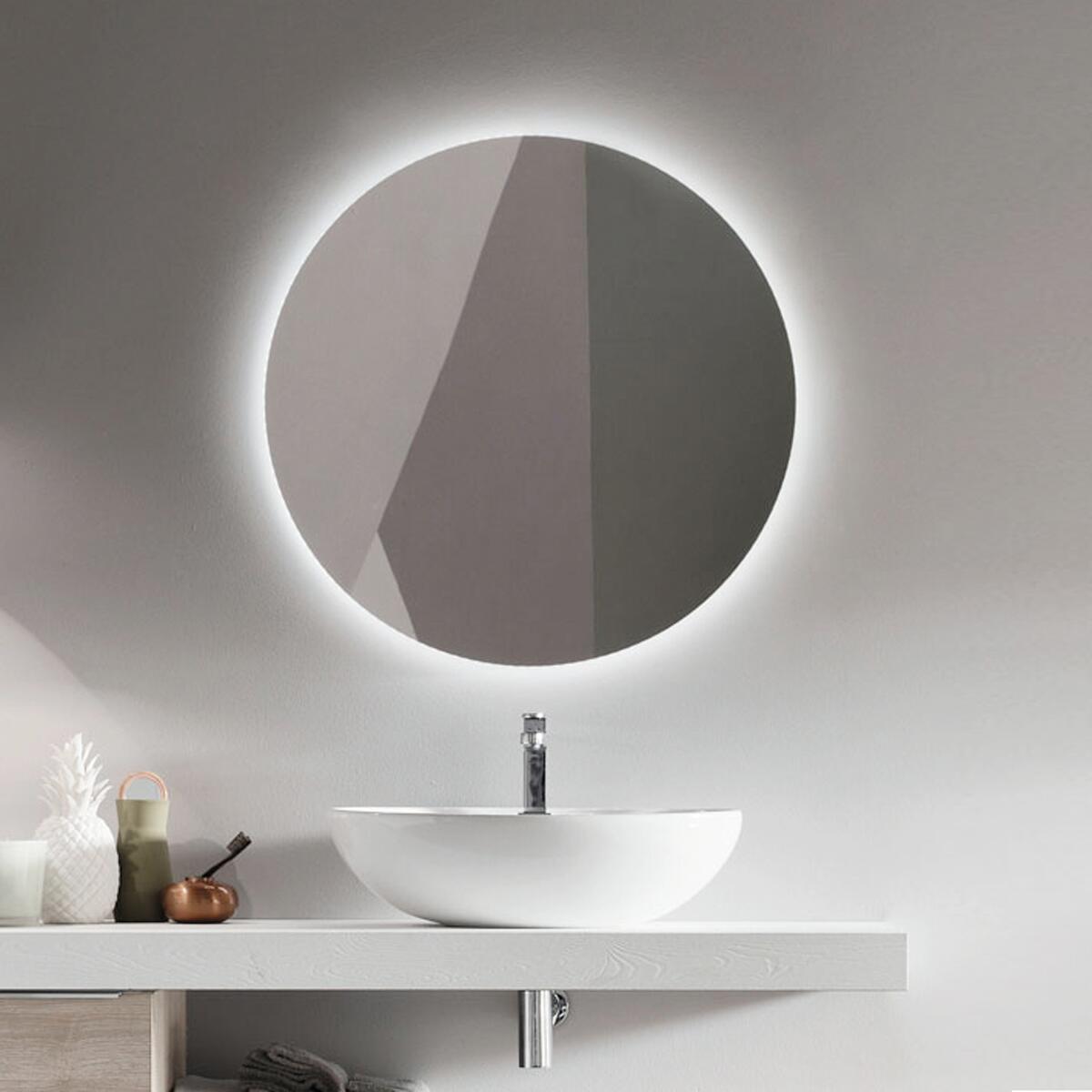 Specchio Tonda 80 cm con Led - 3