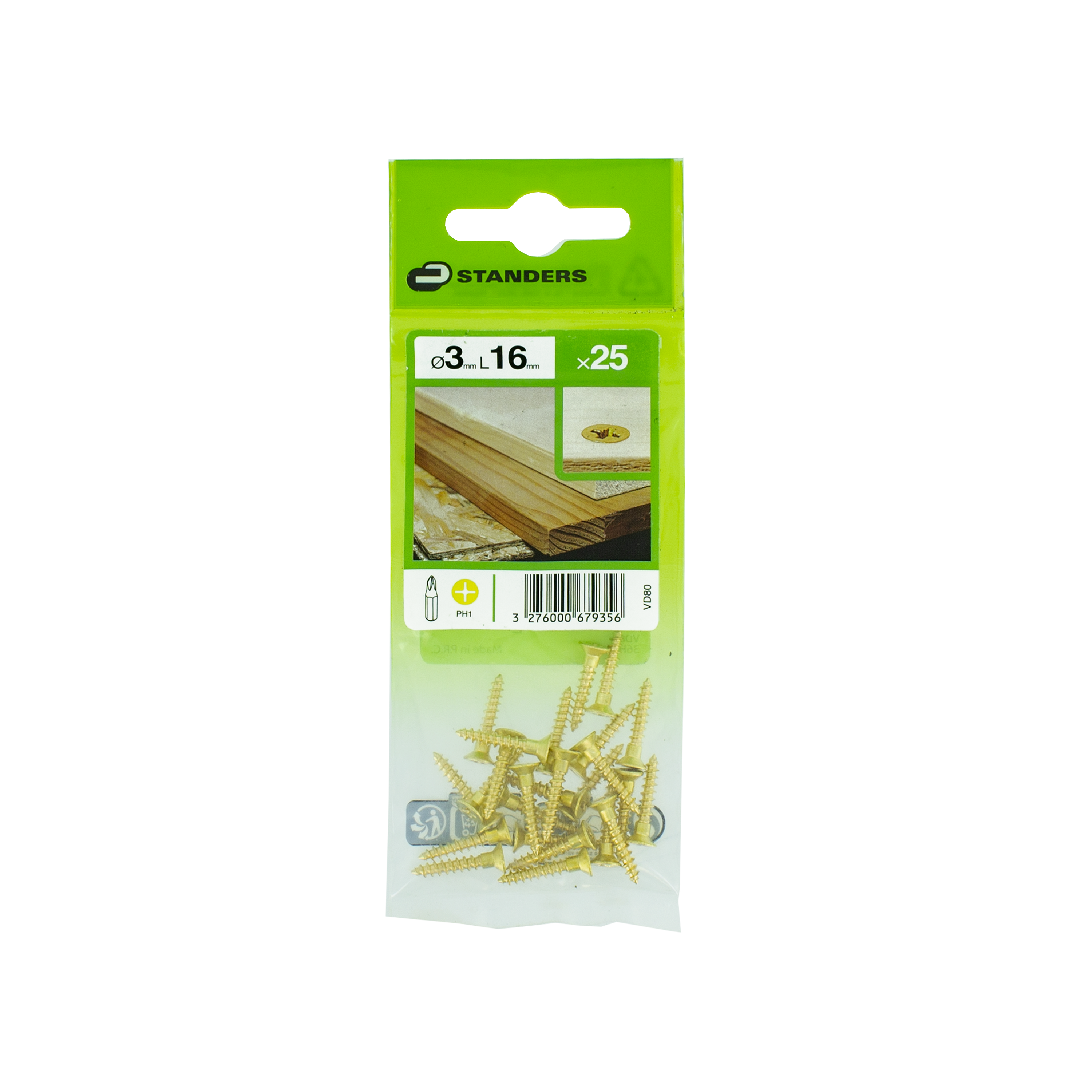 Wkręt 3 x 16 mm 25 szt. Standers - 4