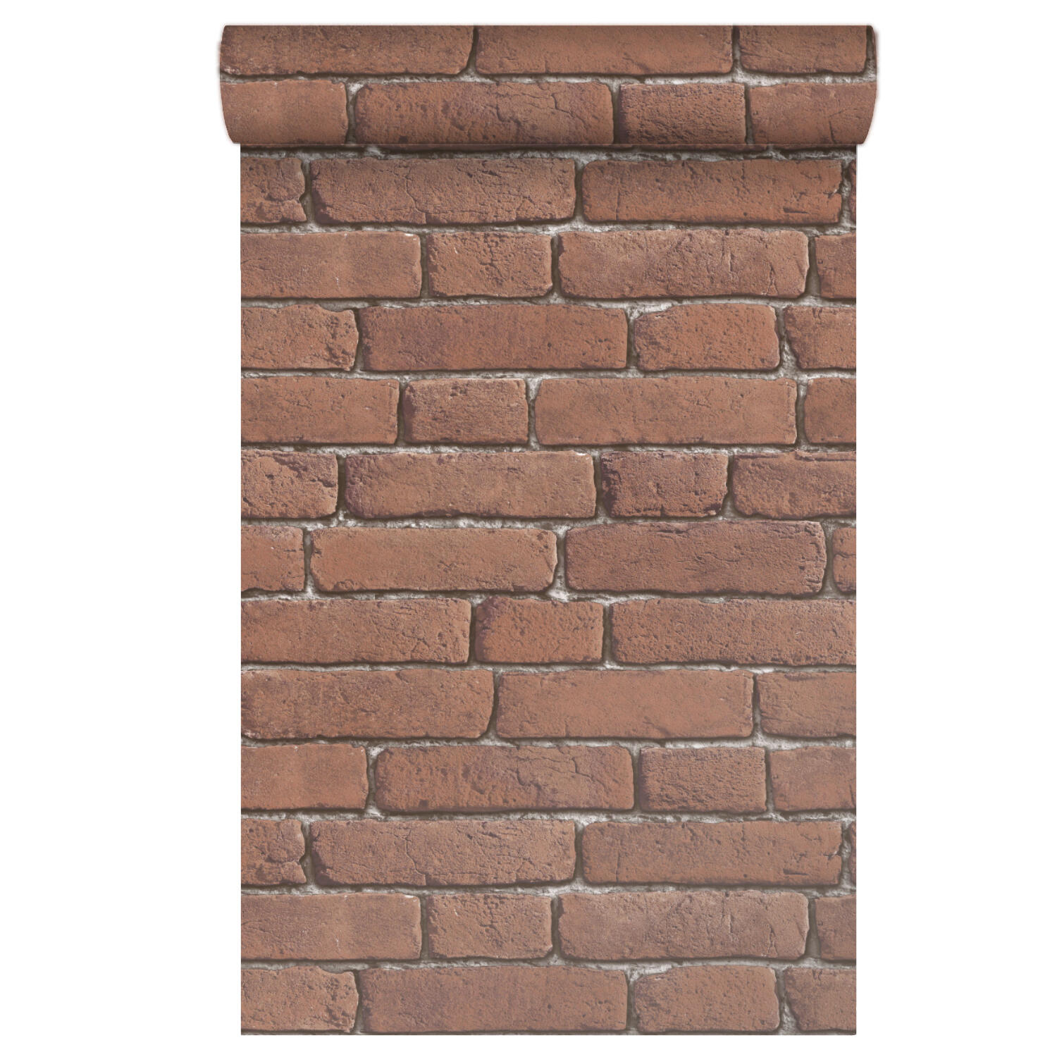 Papel de parede INSPIRE LADRILHO VERMELHO - 3