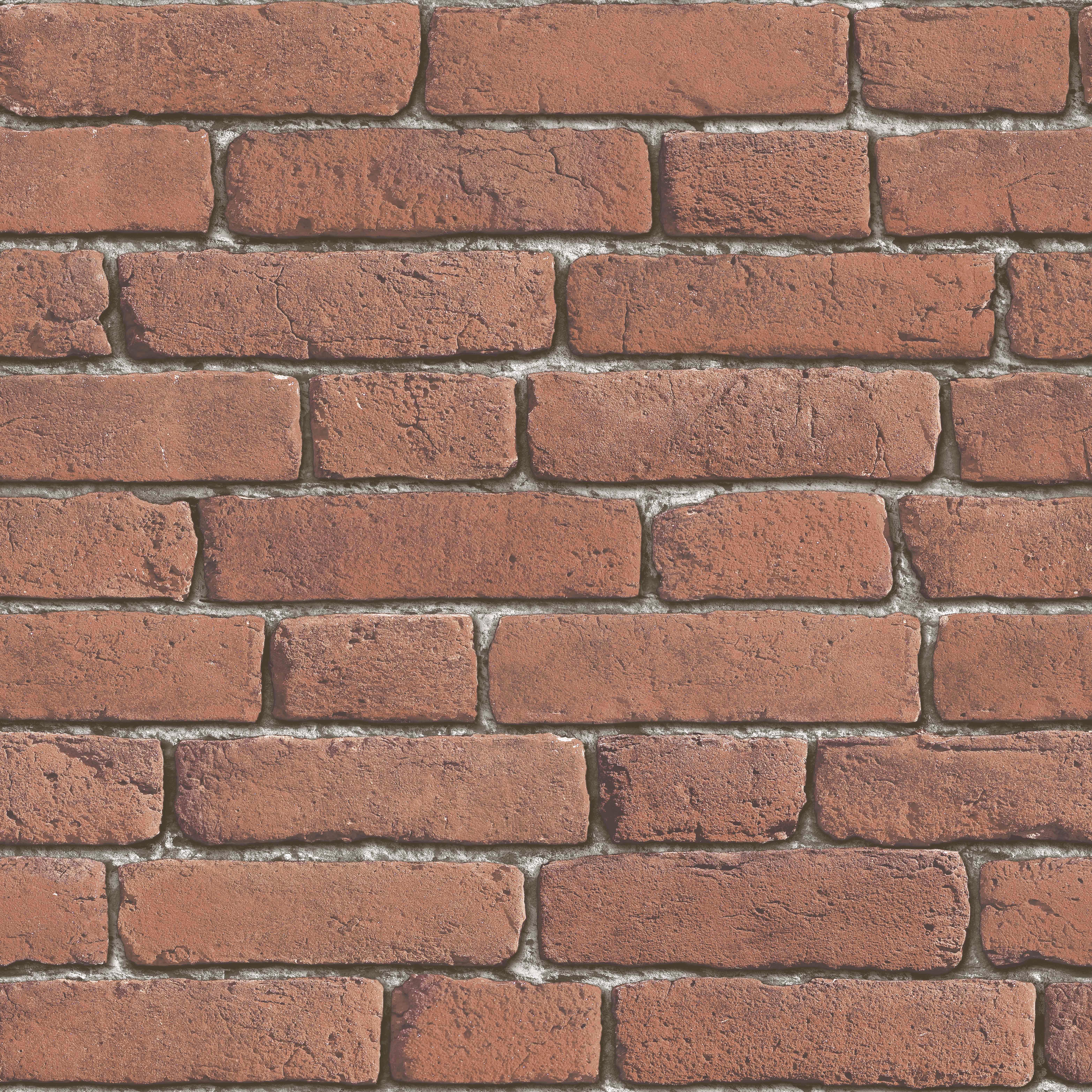 Papel de parede INSPIRE LADRILHO VERMELHO - 12