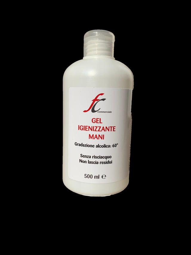 Detergente mani gel igenizzante, 0.5 L