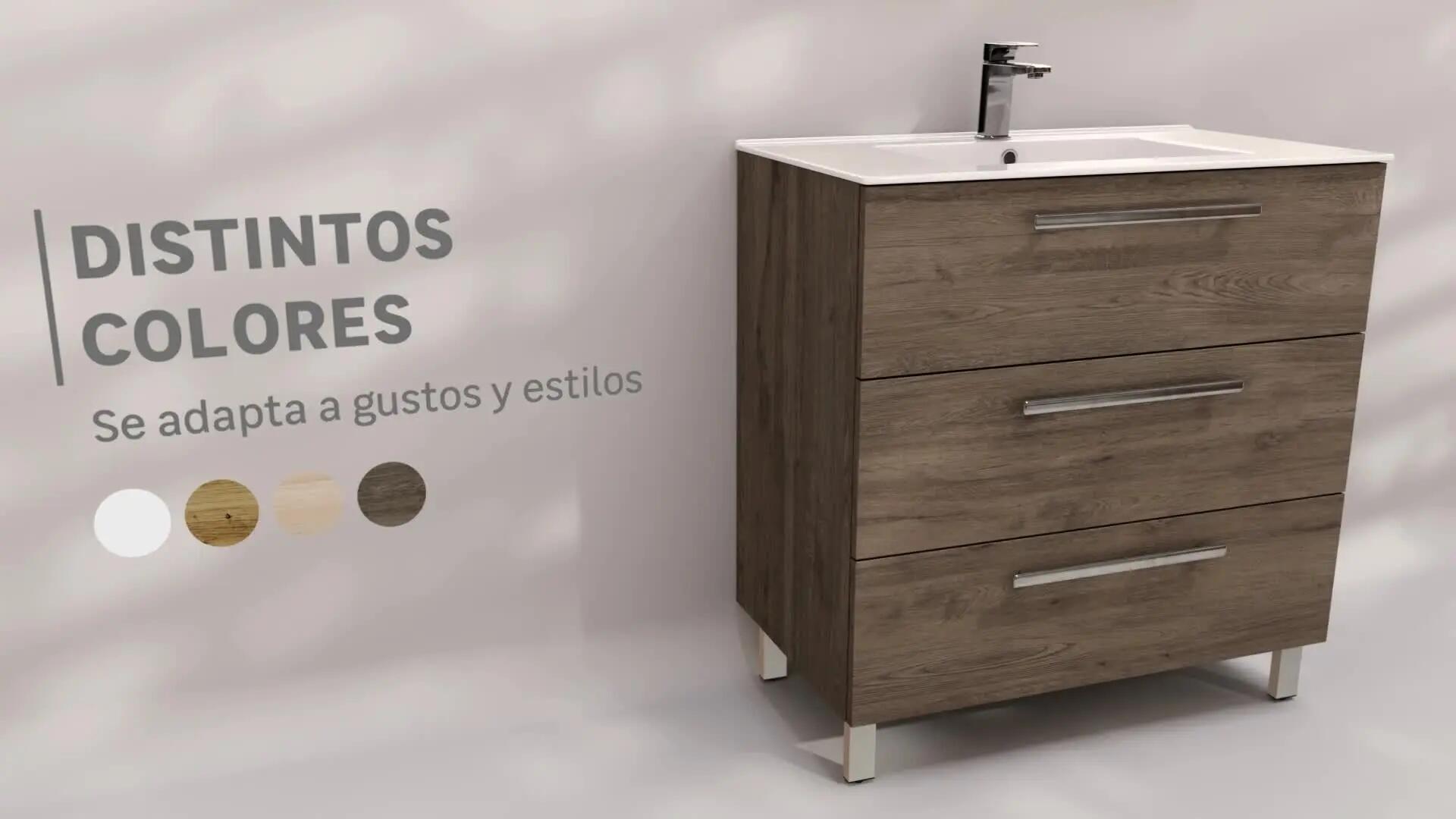 Columna de baño REMIX2 blanco 35x168.2x31.8 cm - 15