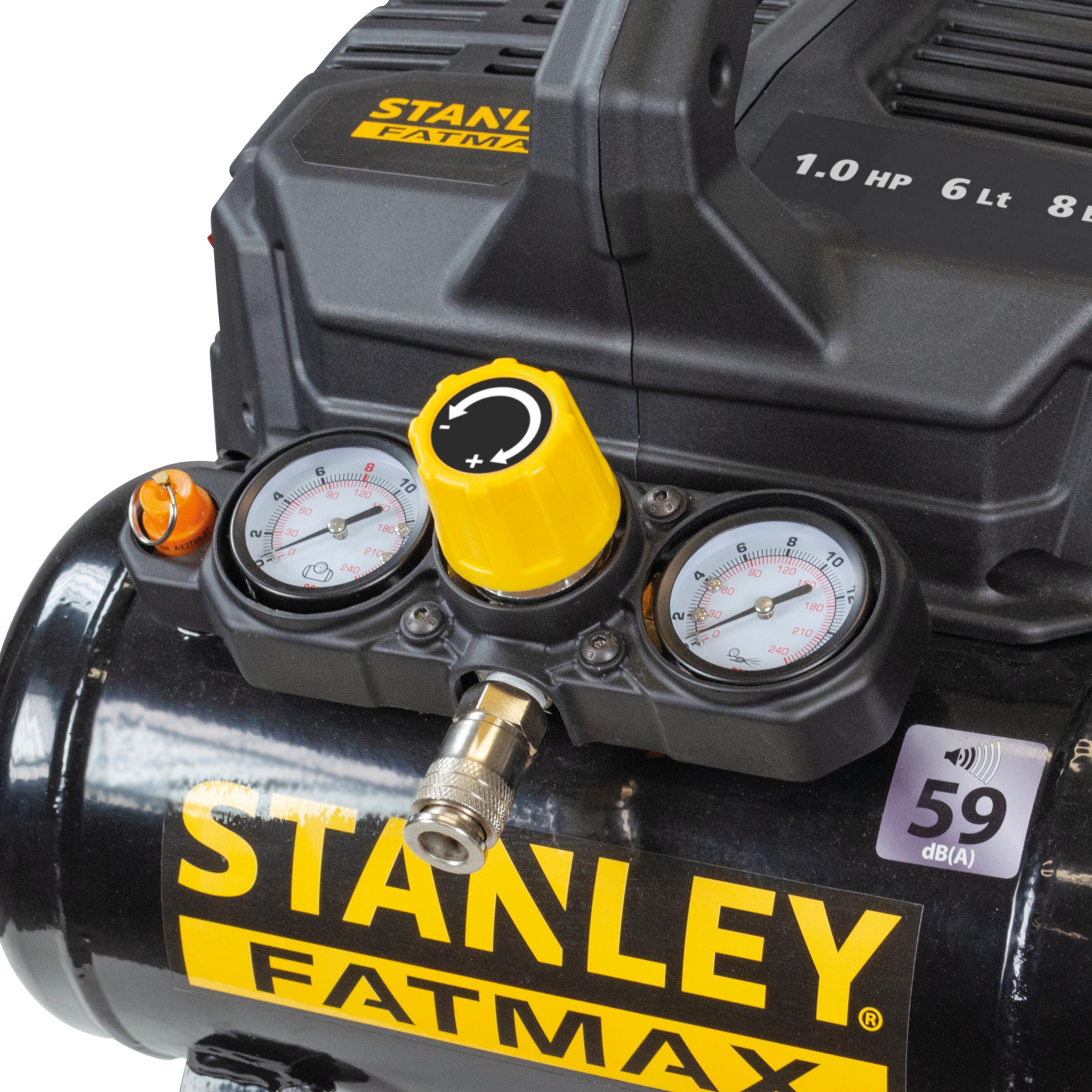Compressore silenziato STANLEY FATMAX DST 101/8/6 6 l, 1 hp, 8 bar - 21