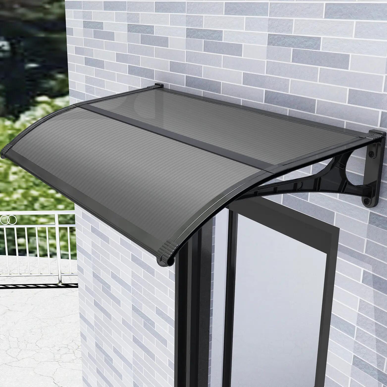 Floordirekt Tappetini In Gomma Per Gradini Interni/Esterni 25x75 Cm - Antiscivolo, Resistente Alle Intemperie, Con Strisce Adesive - Santiago