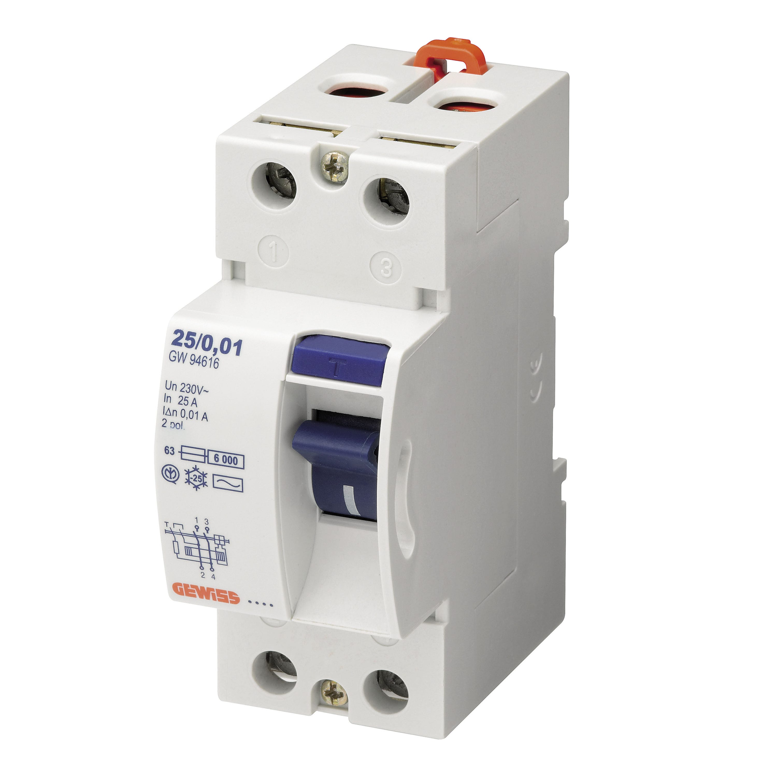 ETTROIT Interruttore Differenziale Puro 4P 16A 6kA 30mA 380V Salvavita - Foto 3