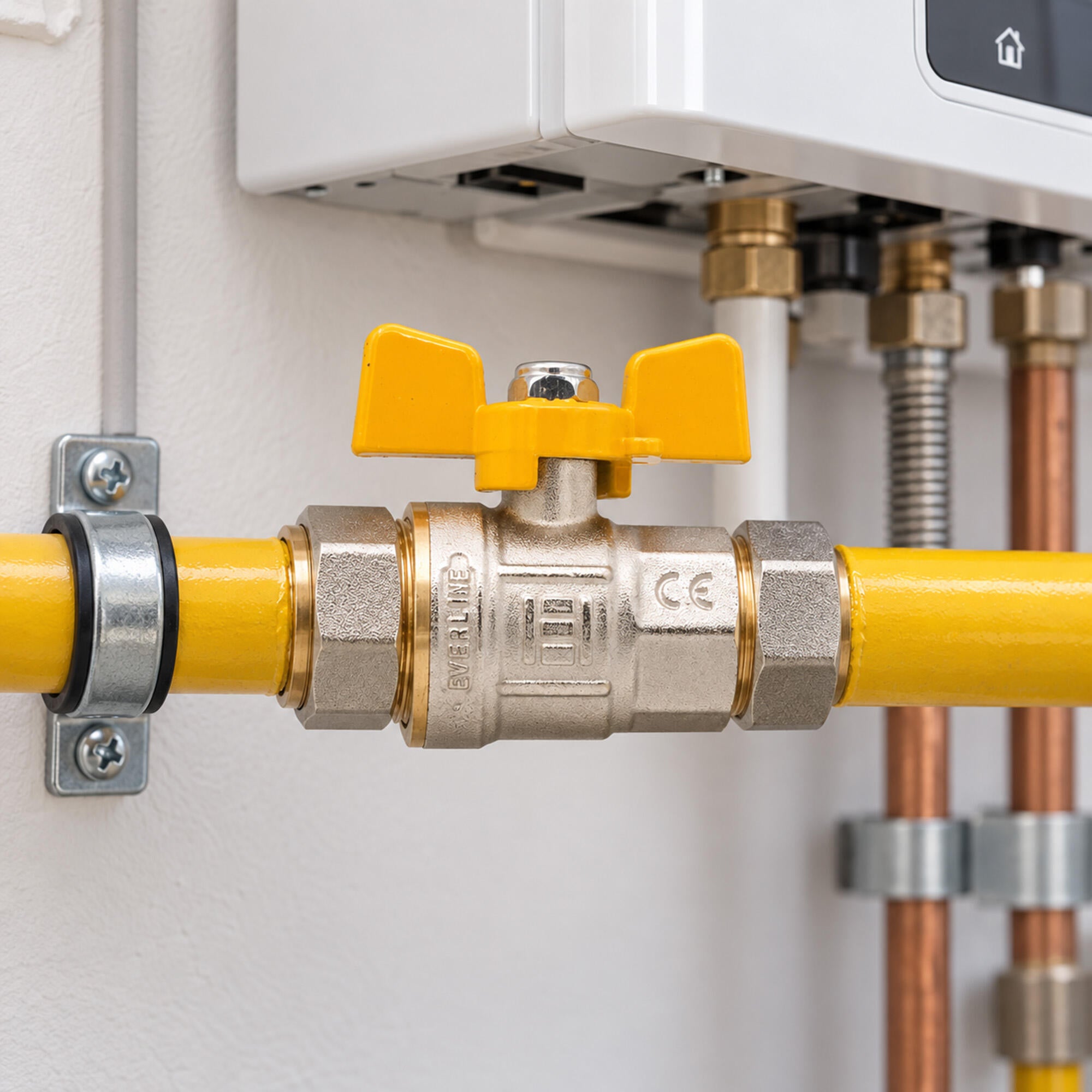 Robinet gaz fluture 1