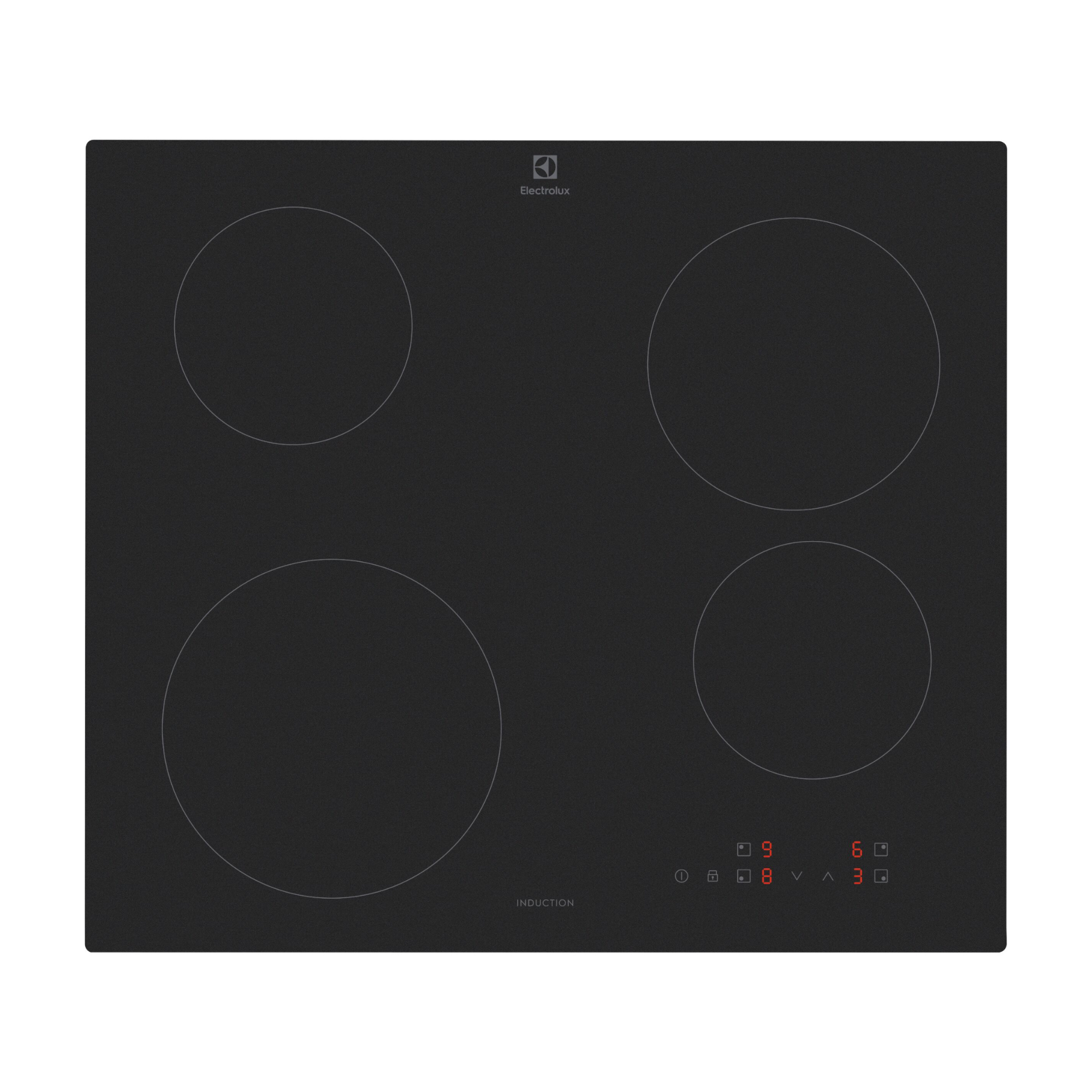 Plita cu inductie incorporabila Electrolux, LIB60420CL, 60 cm, 4 arzatoare, sticla, negru mat