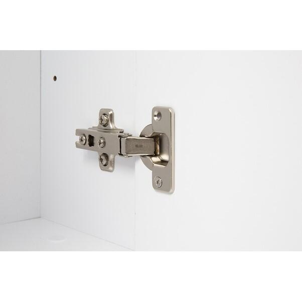 Armoire de toilette l.38 cm H.58 cm P.17 cm, blanc, SENSEA Essential - 5