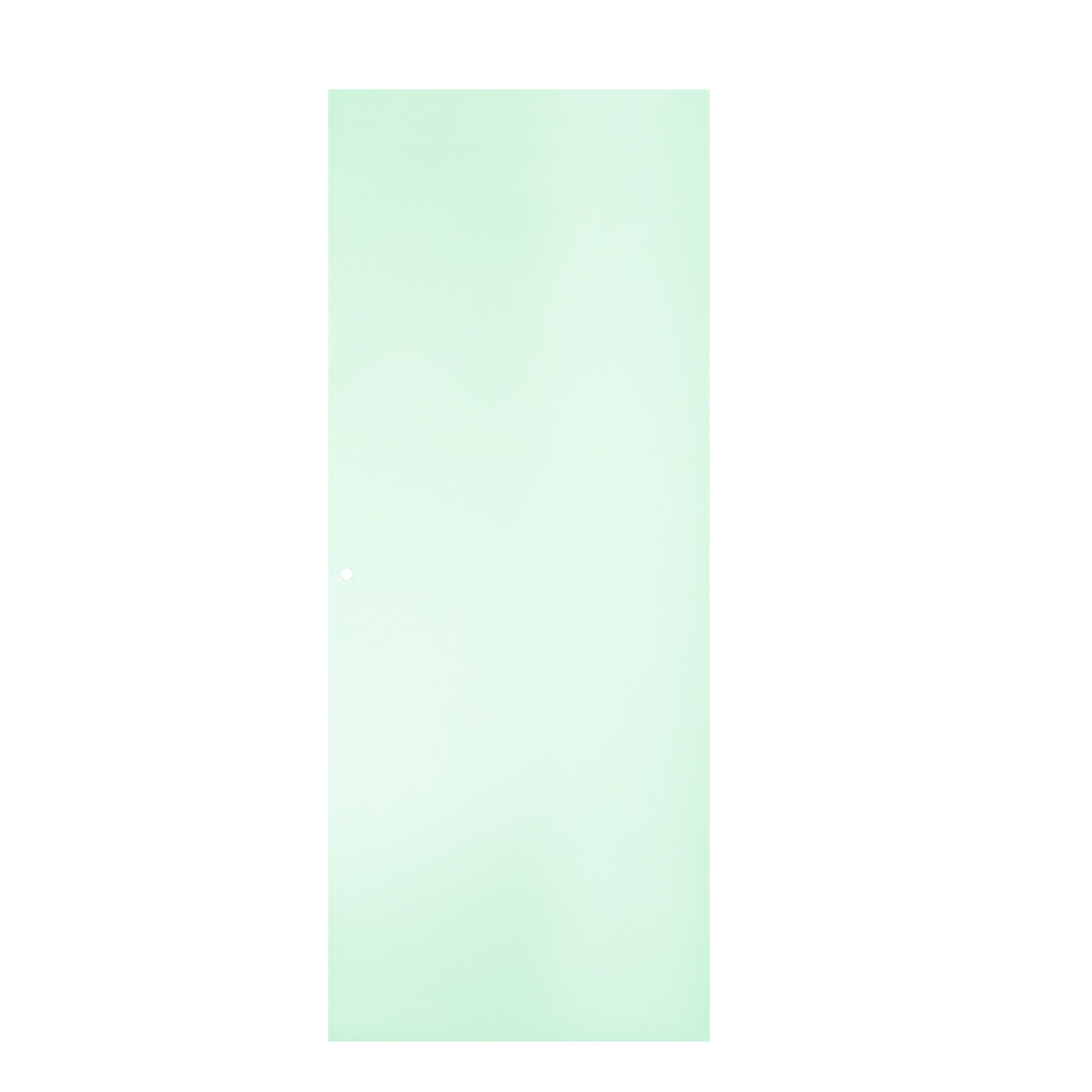 ARTENS Anta per porta scorrevole esterno muro Orlando in cristallo trasparente satinato, L 86 x H 215 cm spessore 8 mm, apertura reversibile