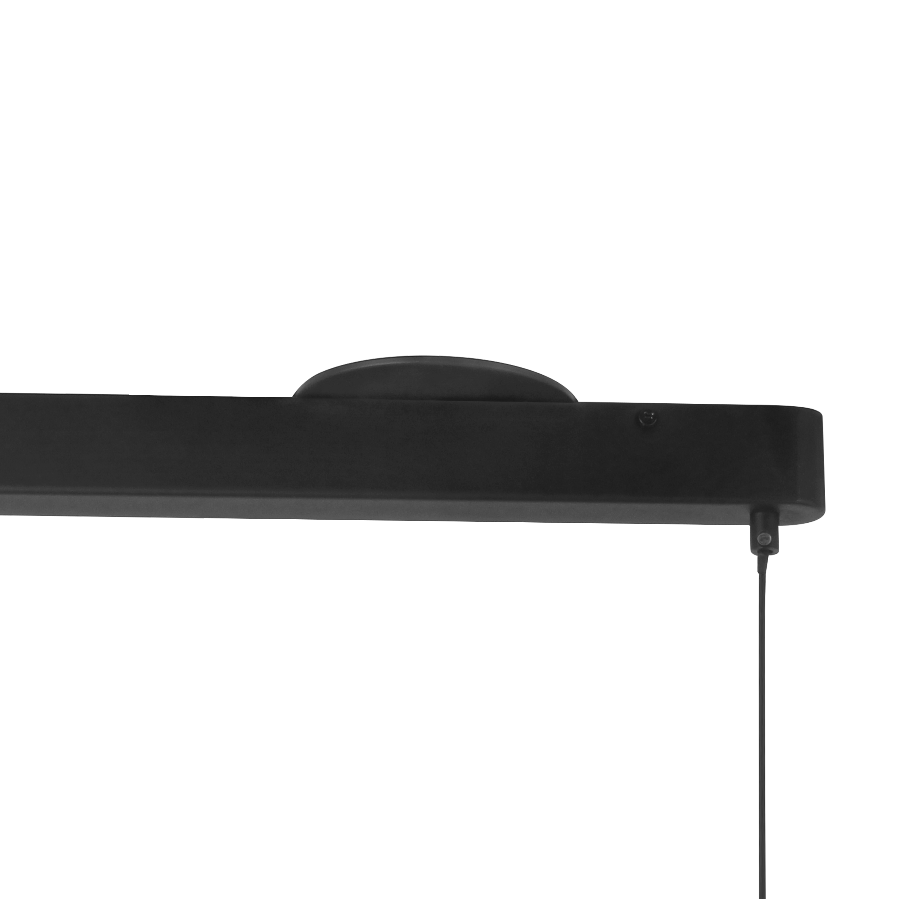 Lampa wisząca Flut czarna LED Inspire - 11