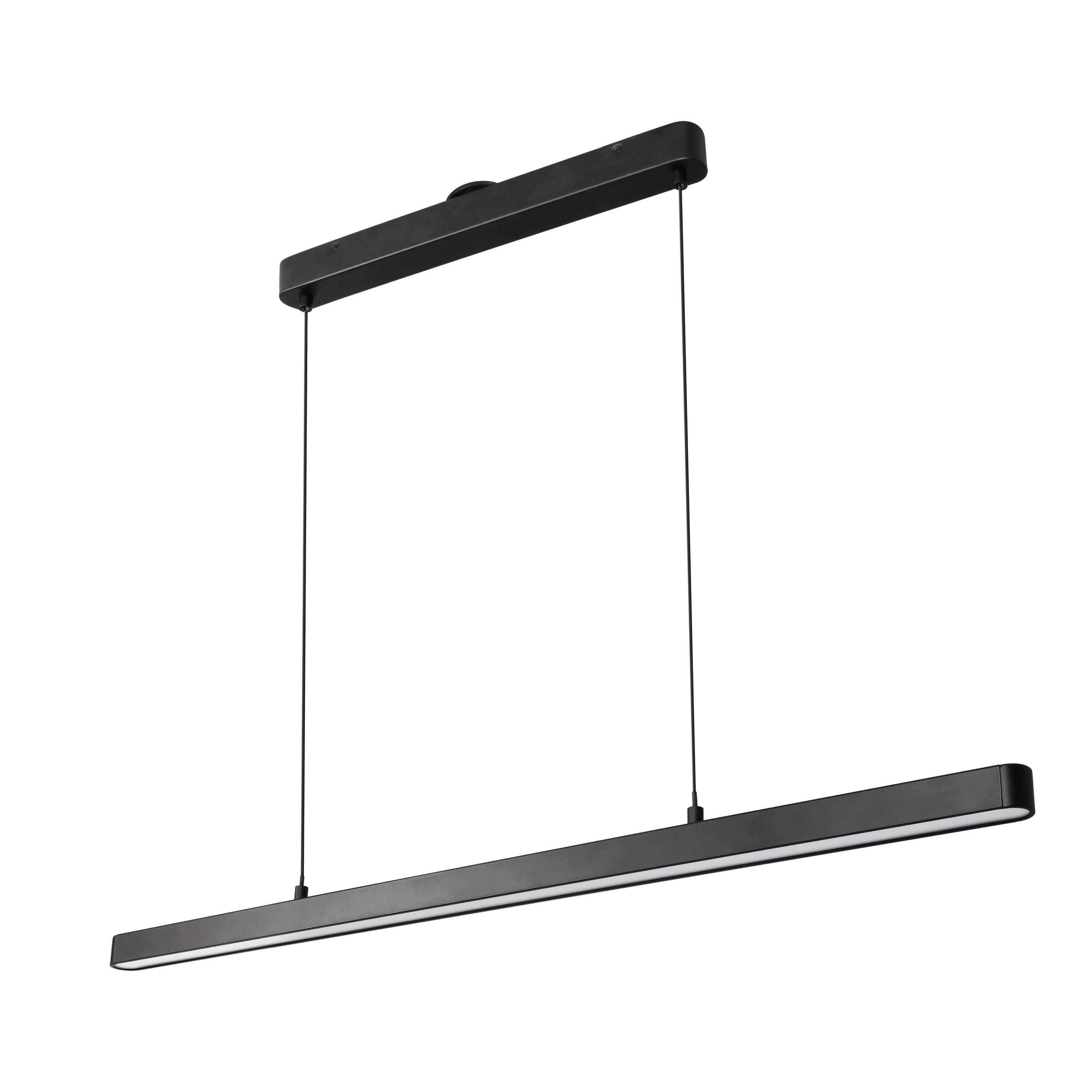 Lampa wisząca Flut czarna LED Inspire - 12